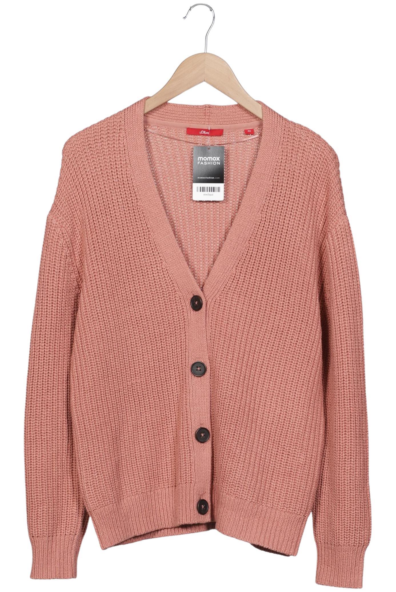 

s.Oliver Damen Strickjacke, pink, Gr. 40