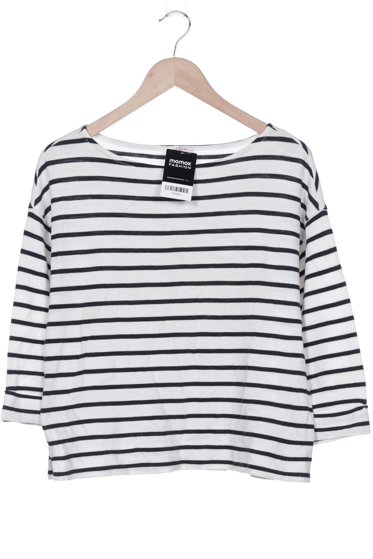 

s.Oliver Damen Pullover, weiß, Gr. 36