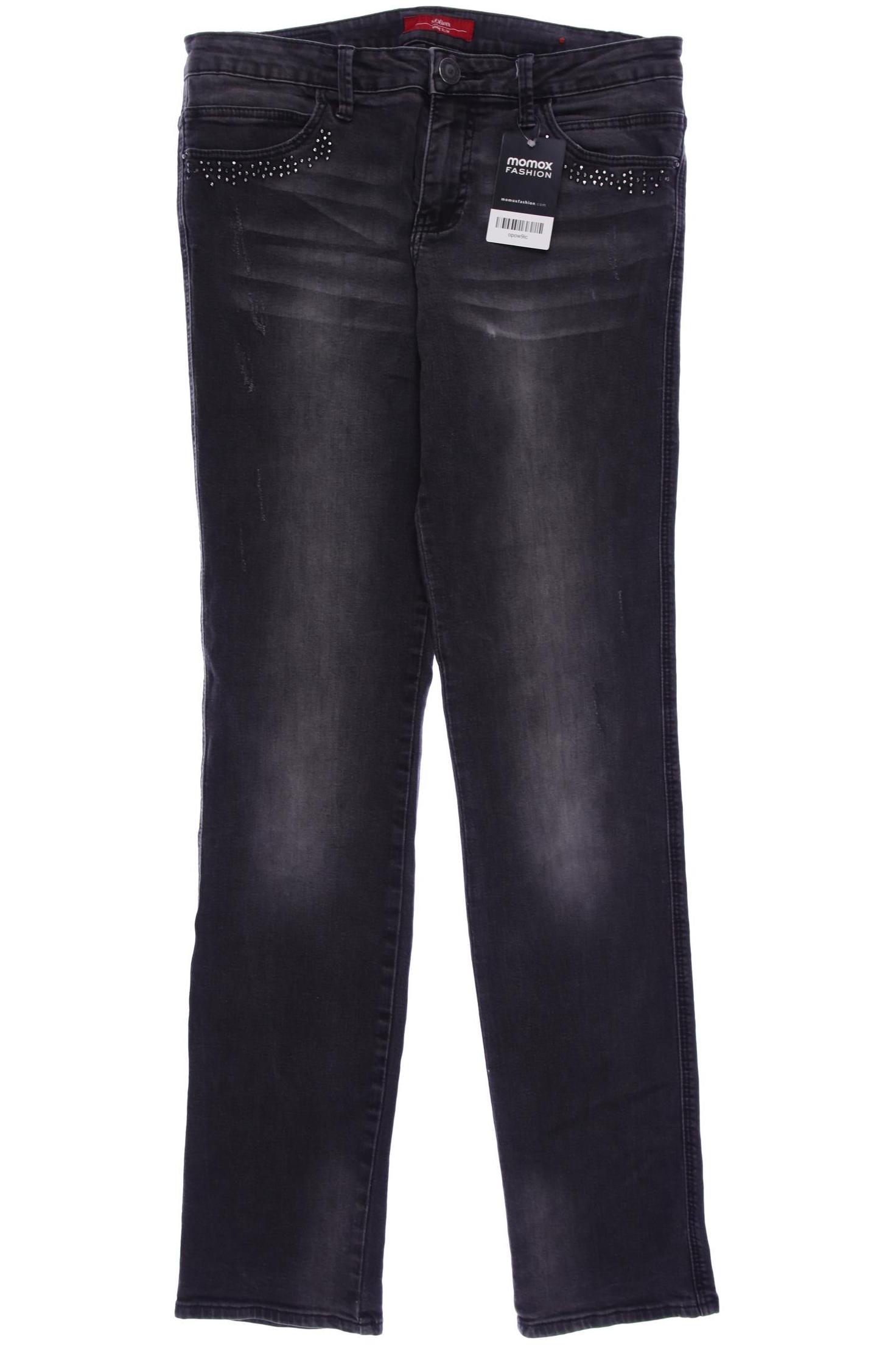 

s.Oliver Damen Jeans, grau