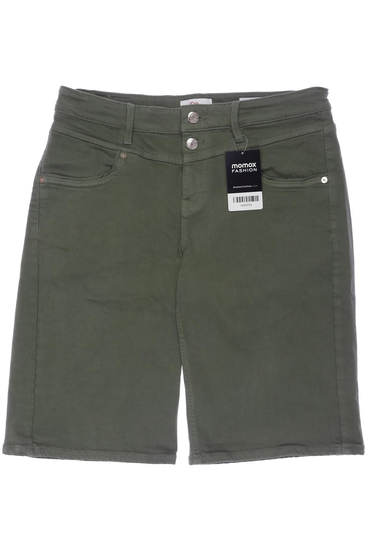 

s.Oliver Damen Shorts, grün, Gr. 38