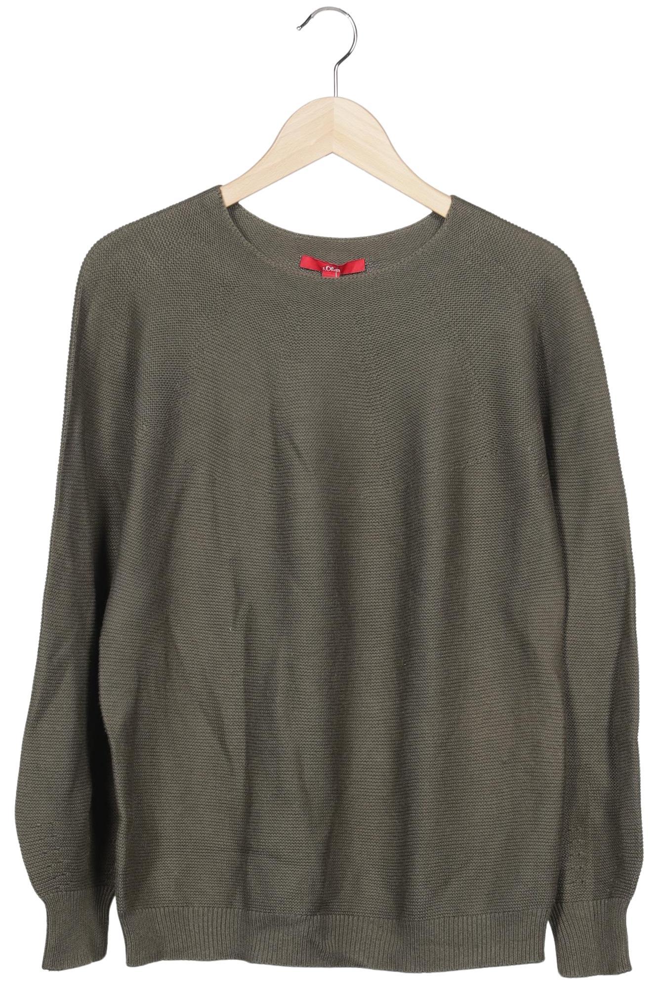 

s.Oliver Damen Pullover, grün, Gr. 40
