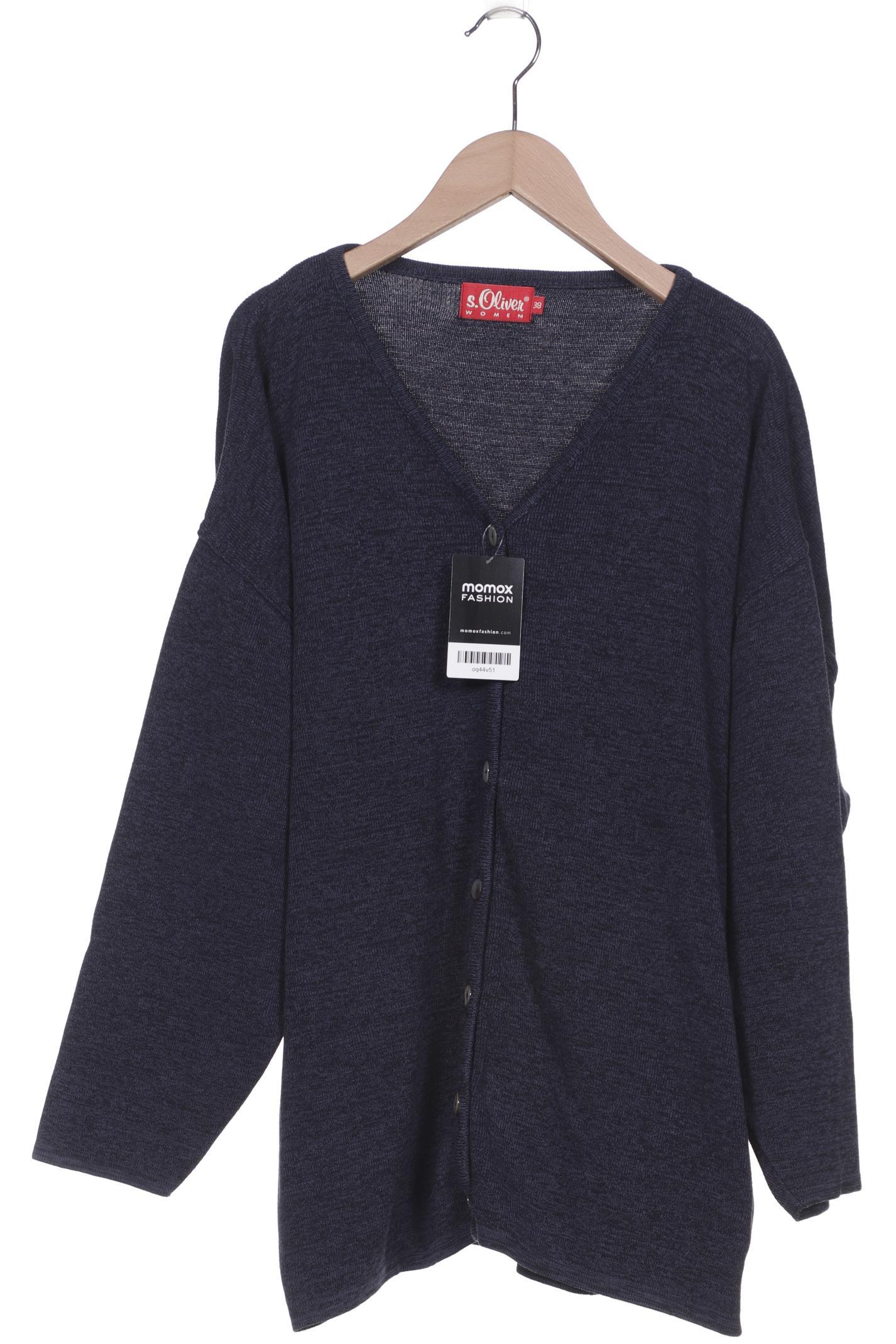 

s.Oliver Damen Strickjacke, marineblau