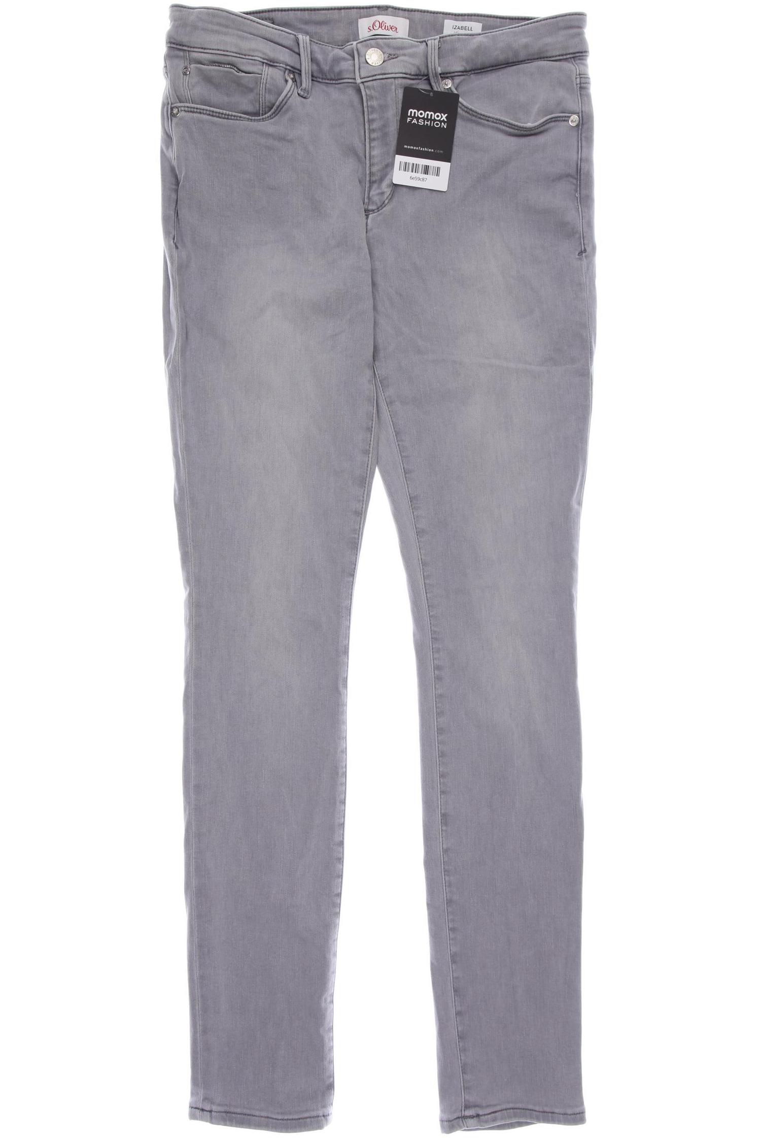 

s.Oliver Damen Jeans, grau, Gr. 38