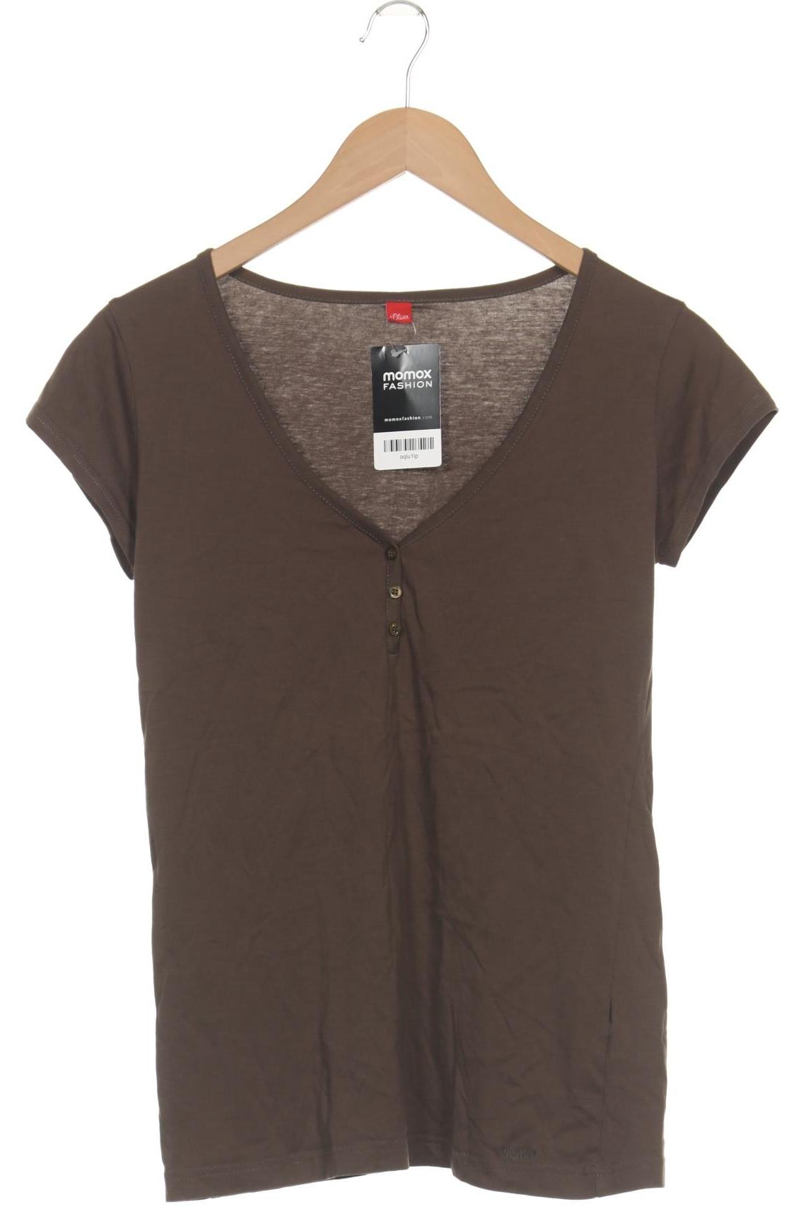 

s.Oliver Damen T-Shirt, grün, Gr. 38