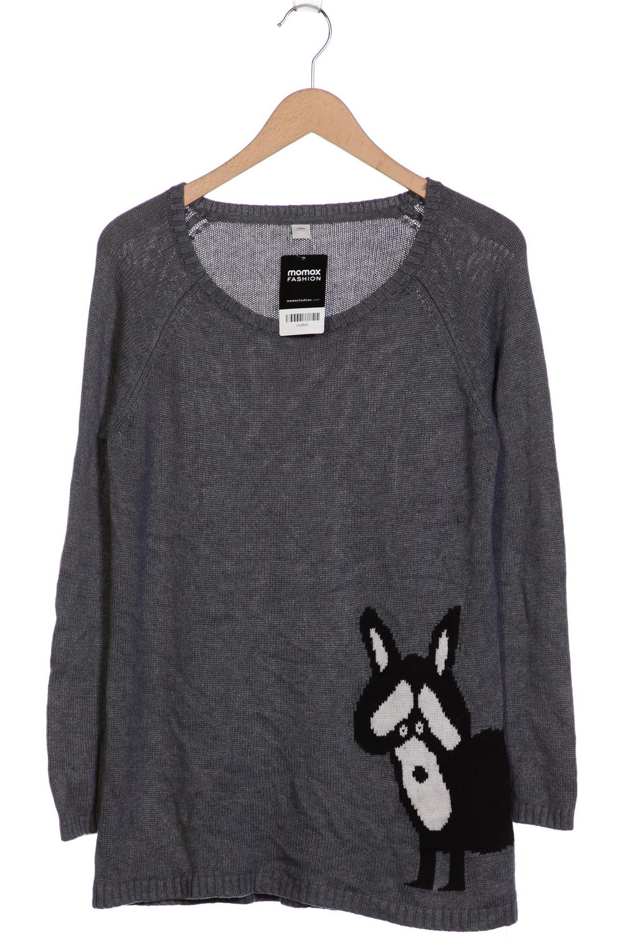 

s.Oliver Damen Pullover, grau, Gr. 42