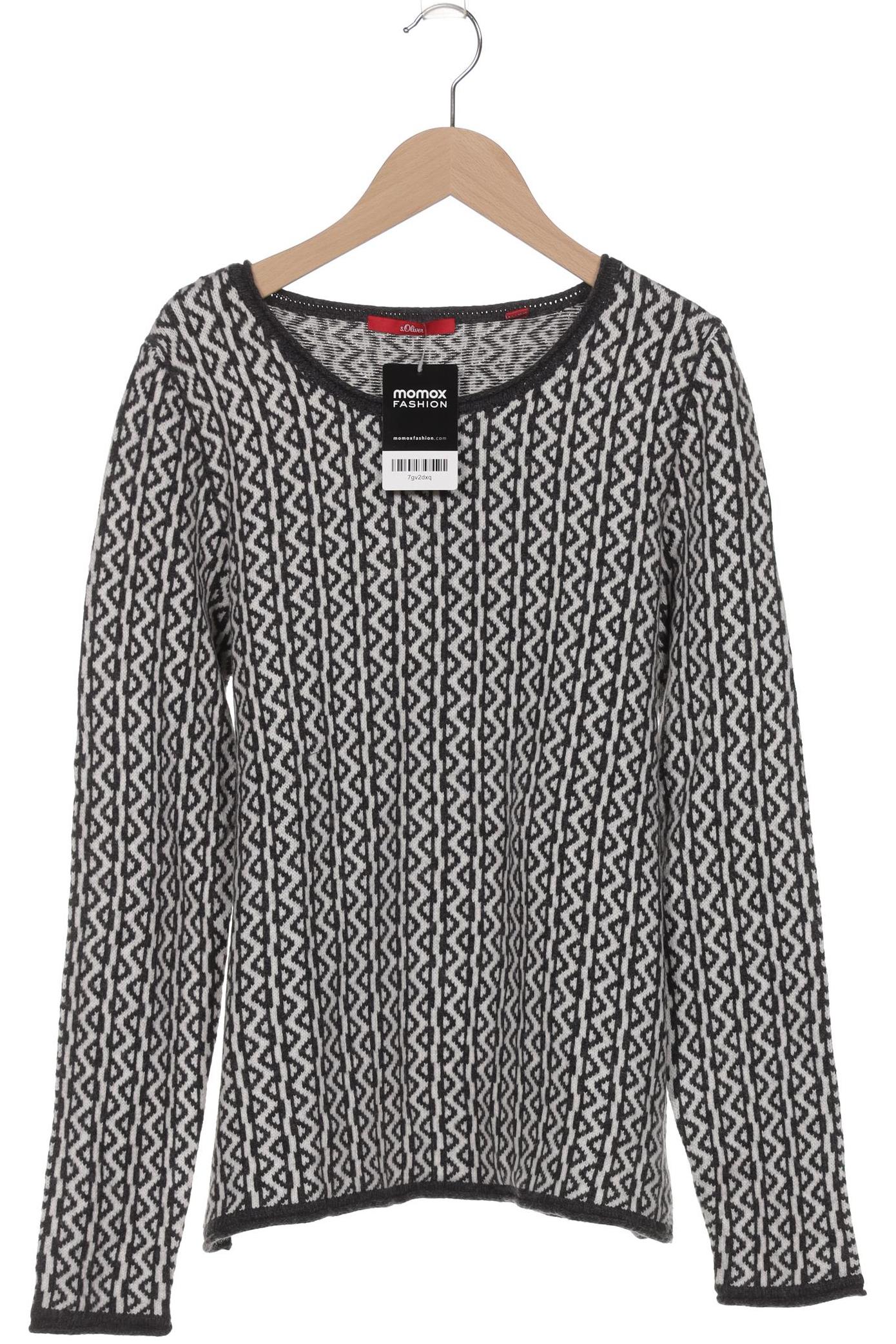 

s.Oliver Damen Pullover, grau, Gr. 38