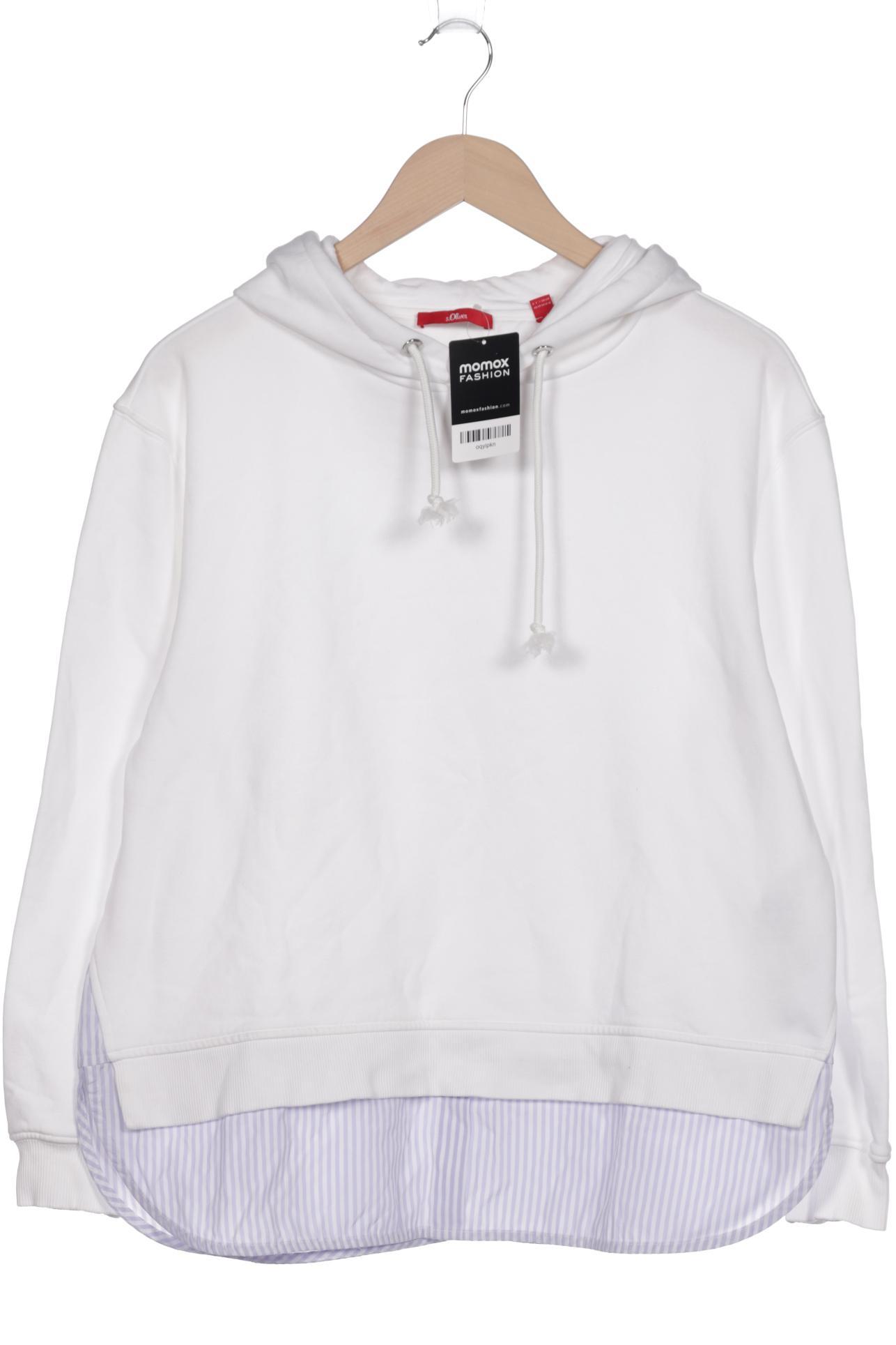 

s.Oliver Damen Kapuzenpullover, weiß