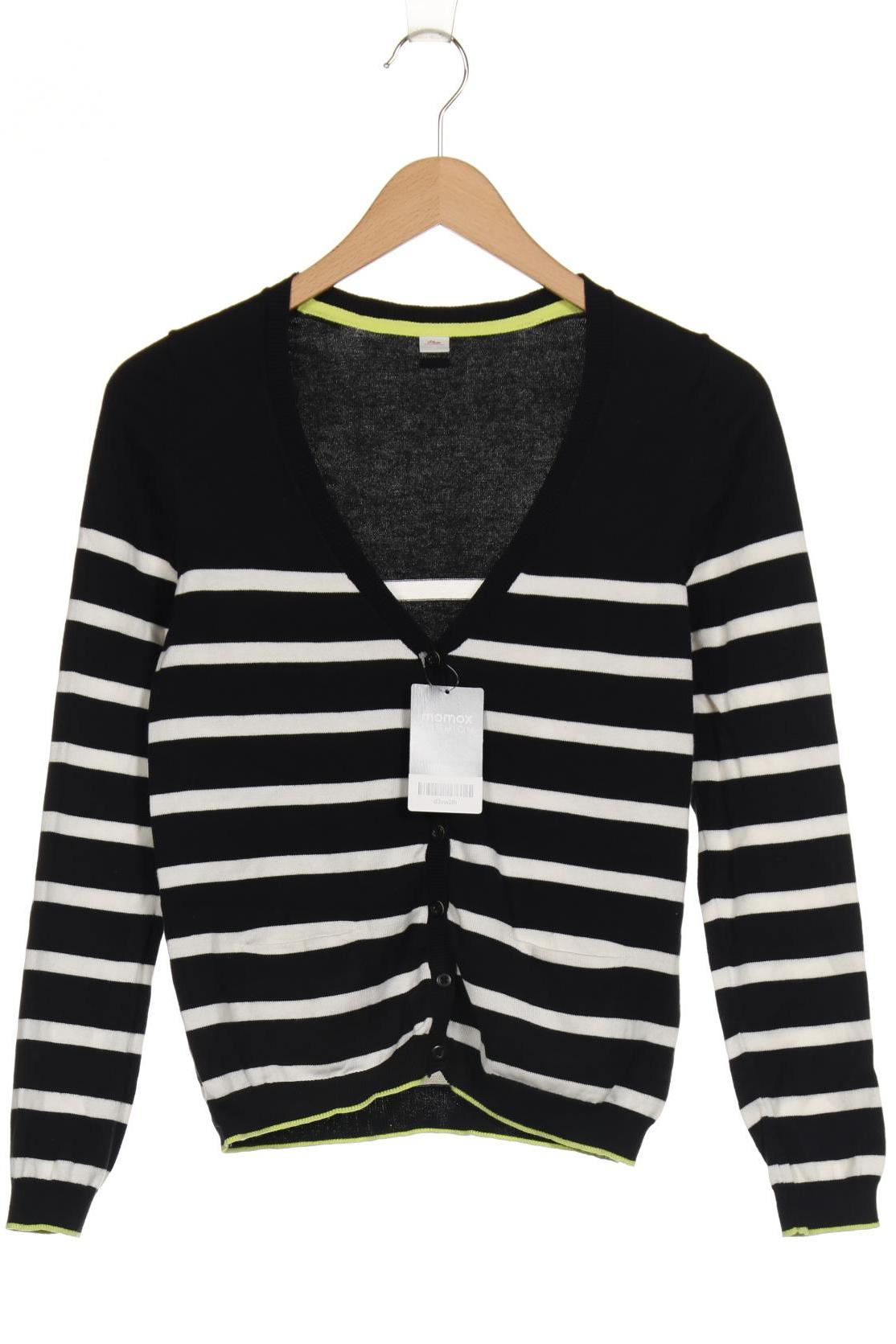 

s.Oliver Damen Strickjacke, schwarz