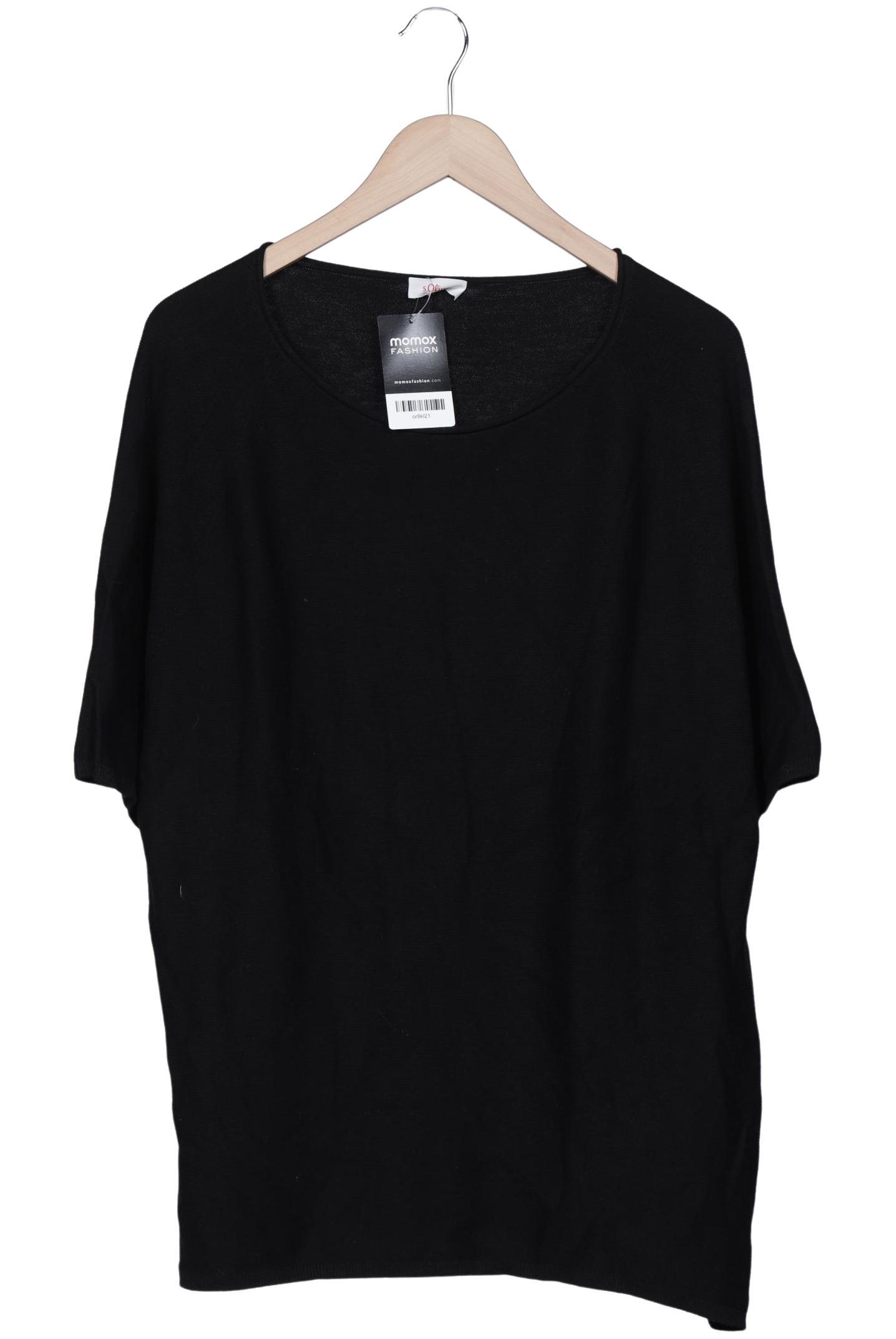 

s.Oliver Damen Pullover, schwarz, Gr. 48