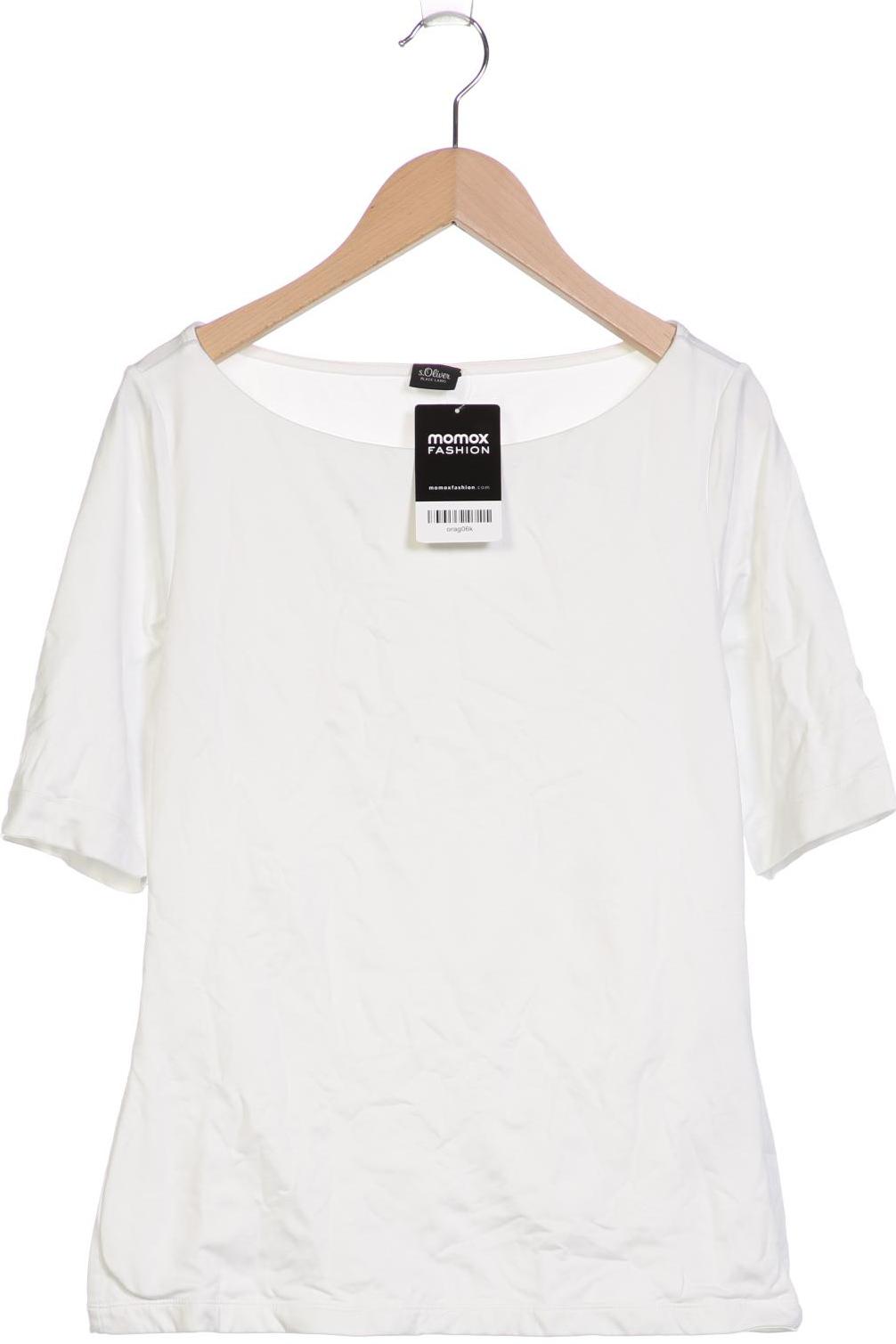 

s.Oliver Damen T-Shirt, weiß, Gr. 36