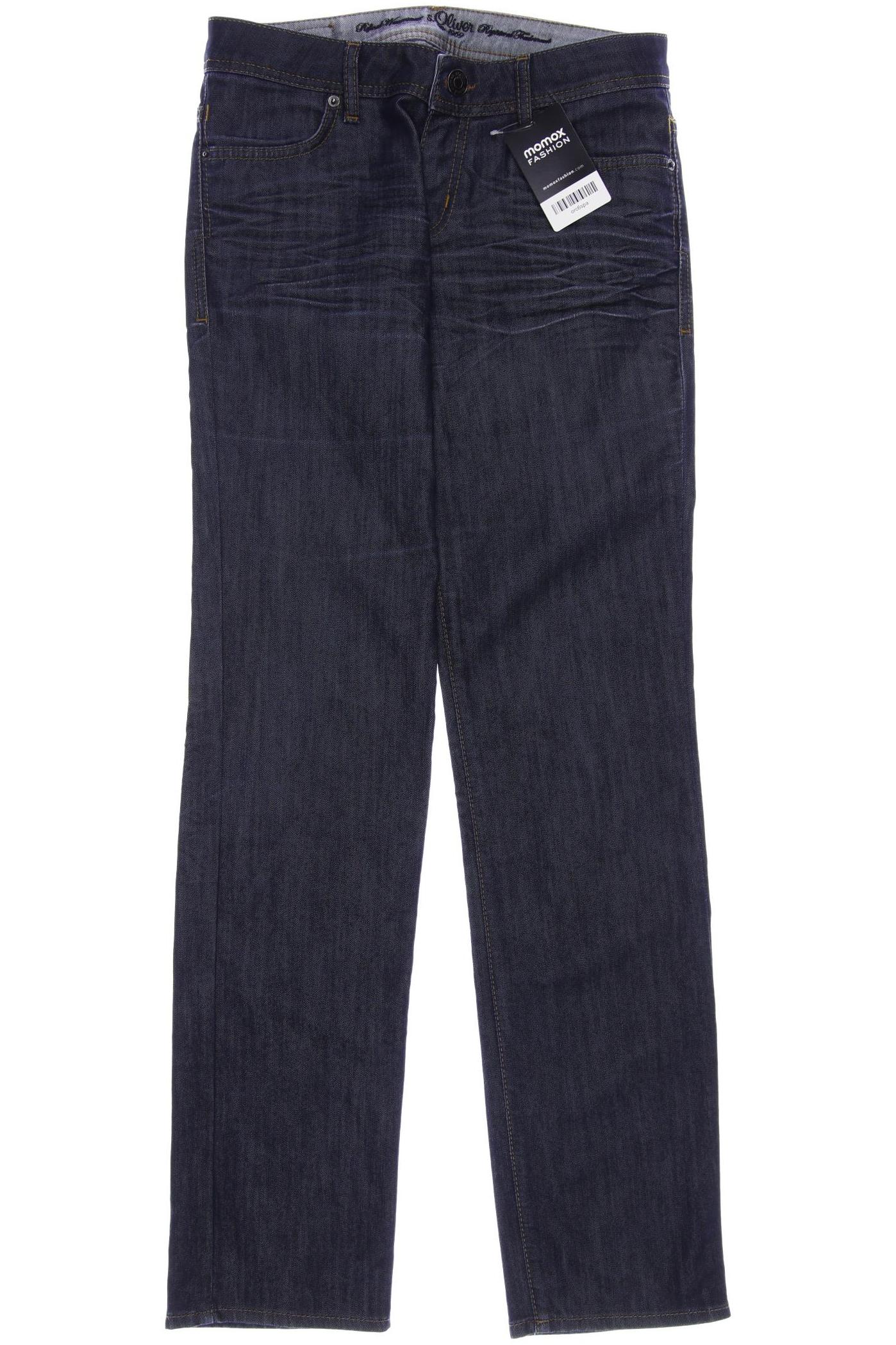 

s.Oliver Damen Jeans, marineblau