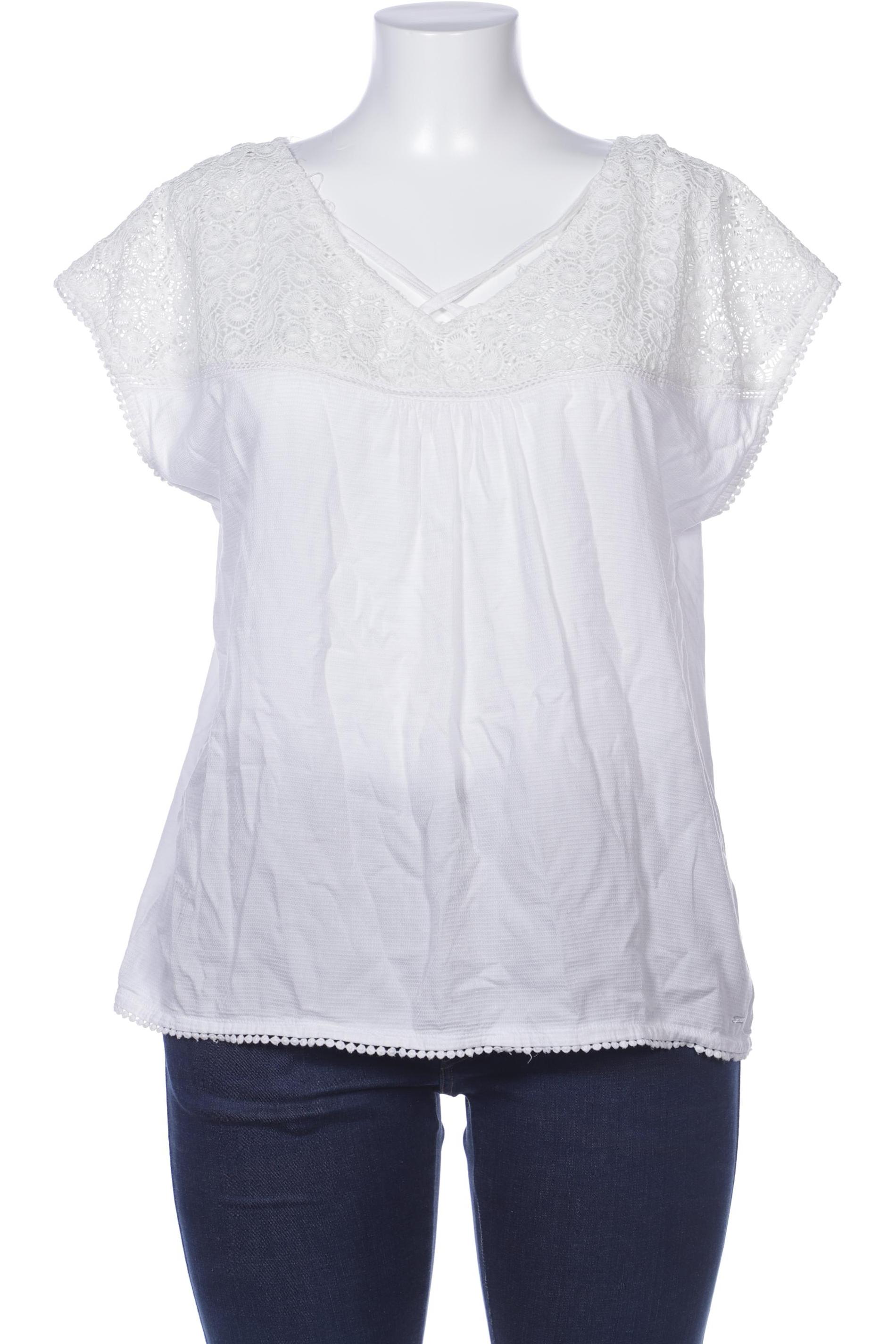 

s.Oliver Damen Bluse, weiß, Gr. 42