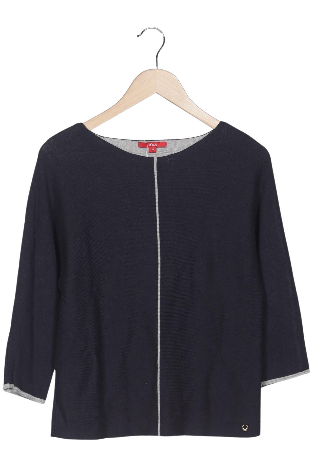 

s.Oliver Damen Pullover, marineblau, Gr. 36