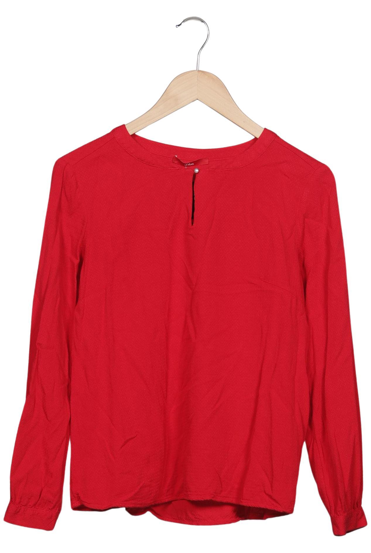 

s.Oliver Damen Bluse, rot, Gr. 38