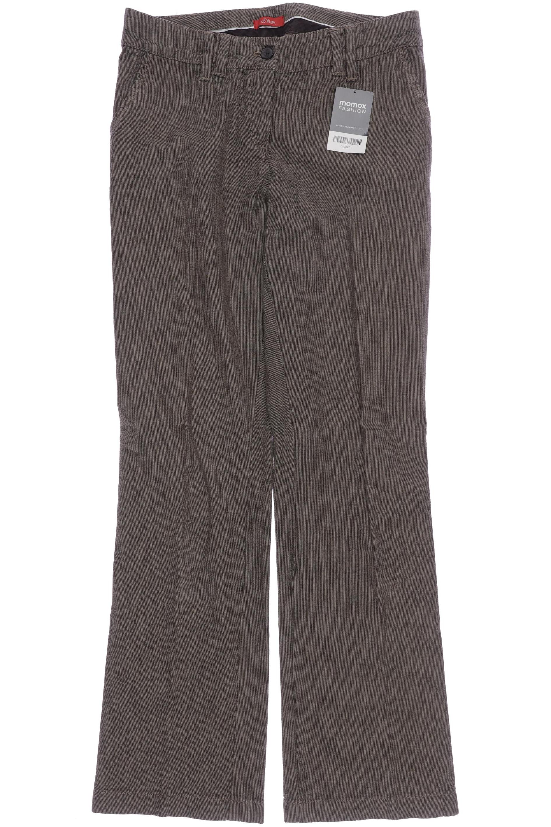 

s.Oliver Damen Stoffhose, braun, Gr. 36