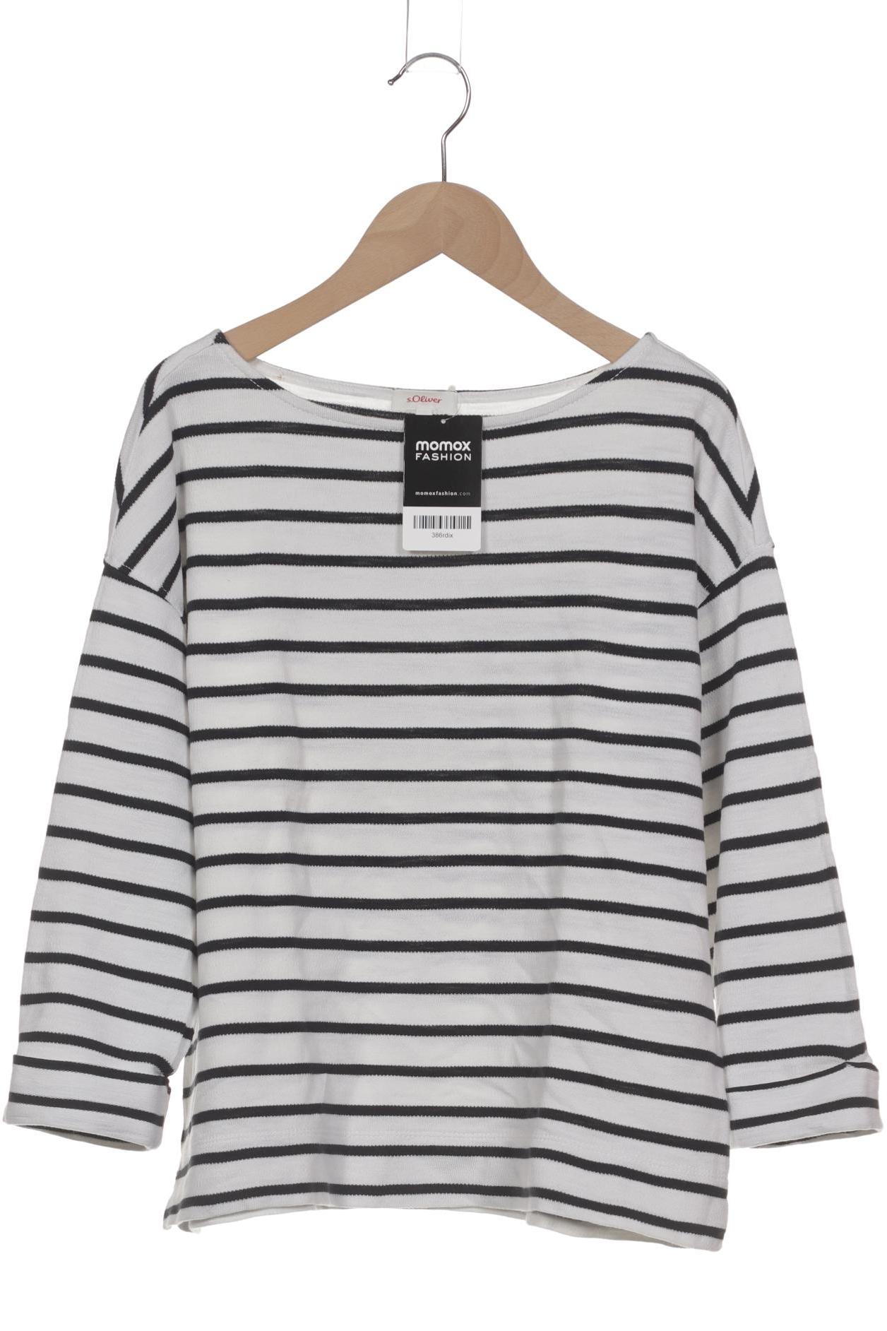 

s.Oliver Damen Pullover, weiß, Gr. 36