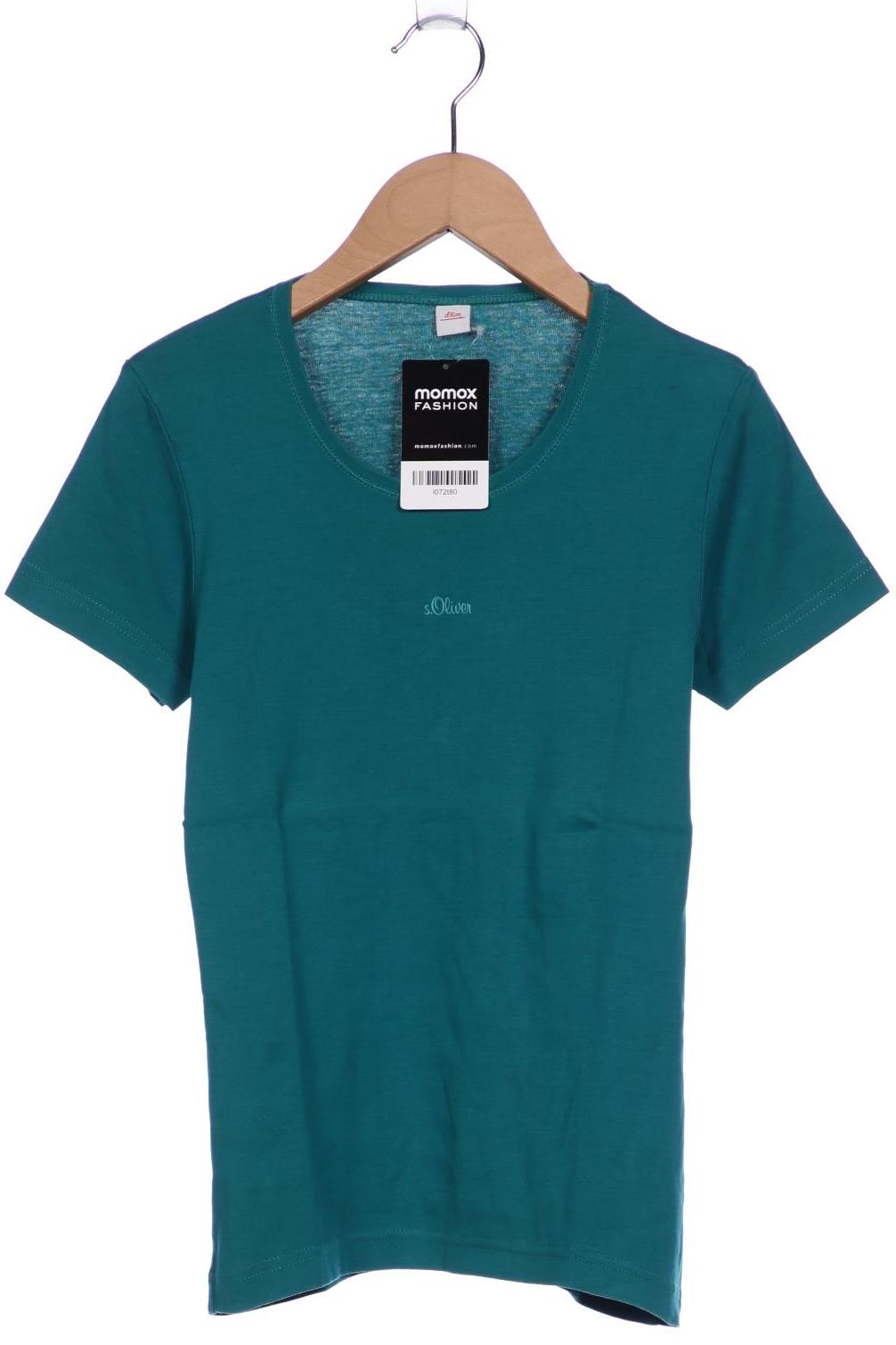 

s.Oliver Damen T-Shirt, türkis, Gr. 38