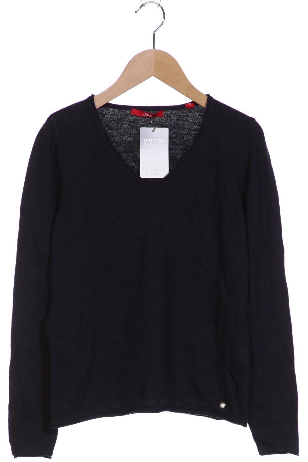 

s.Oliver Damen Pullover, marineblau