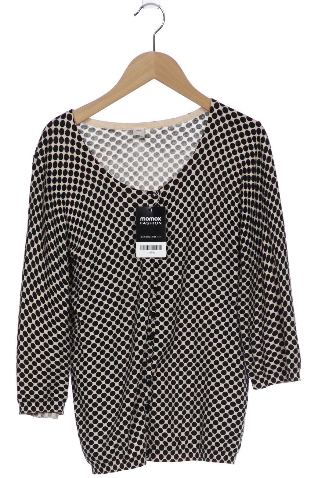 

s.Oliver Damen Strickjacke, schwarz
