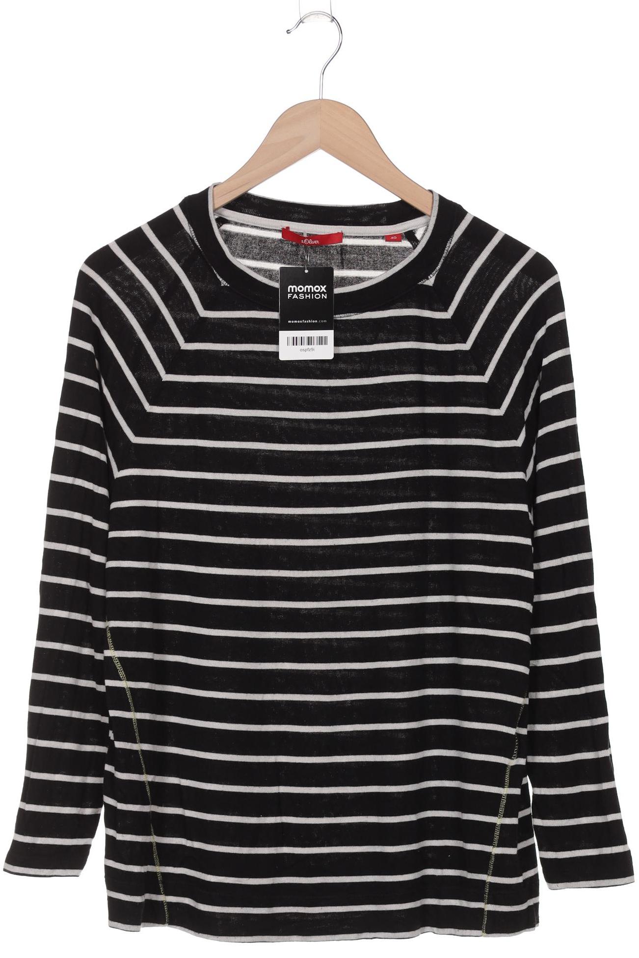 

s.Oliver Damen Pullover, schwarz, Gr. 40