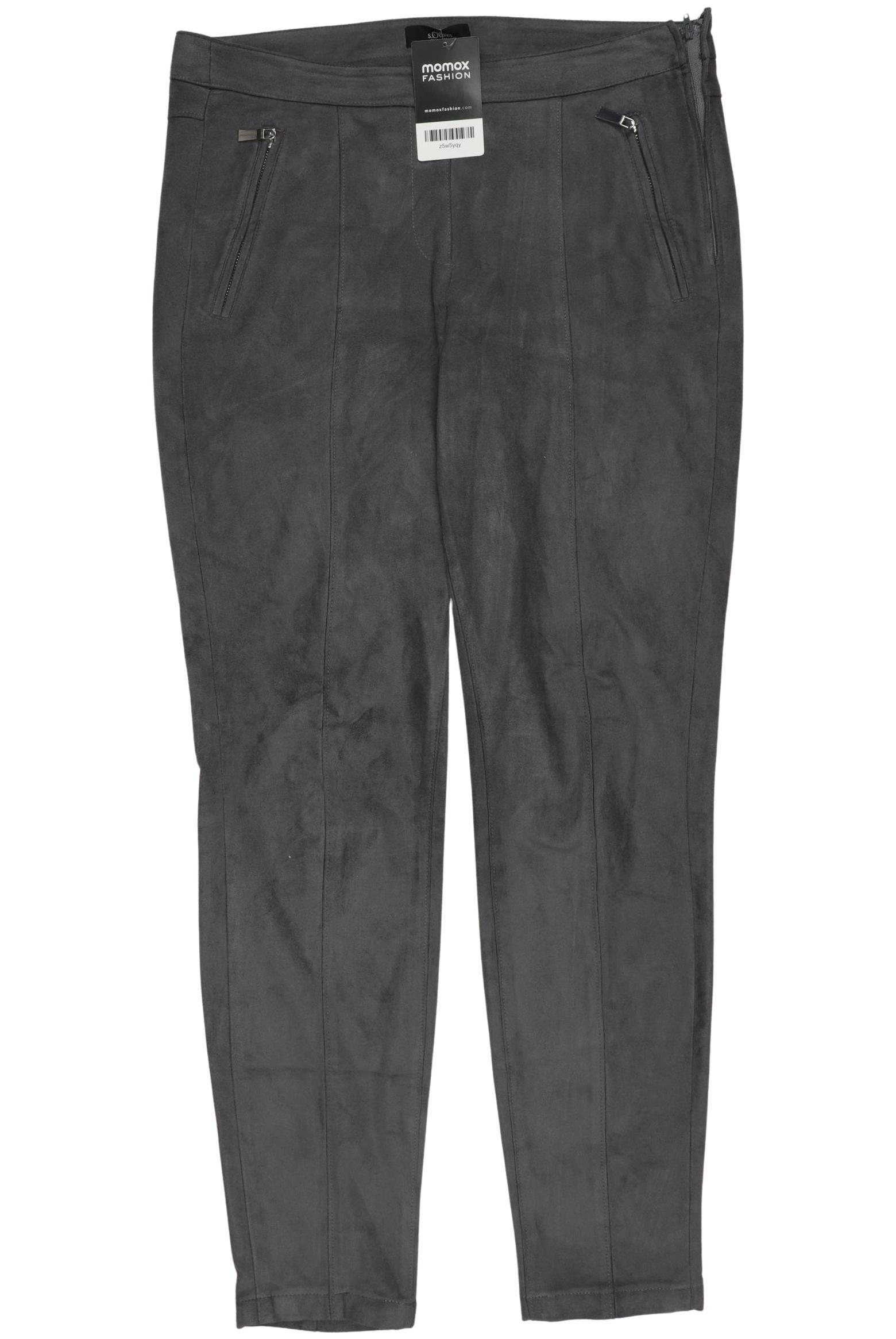 

s.Oliver Damen Stoffhose, grau, Gr. 38