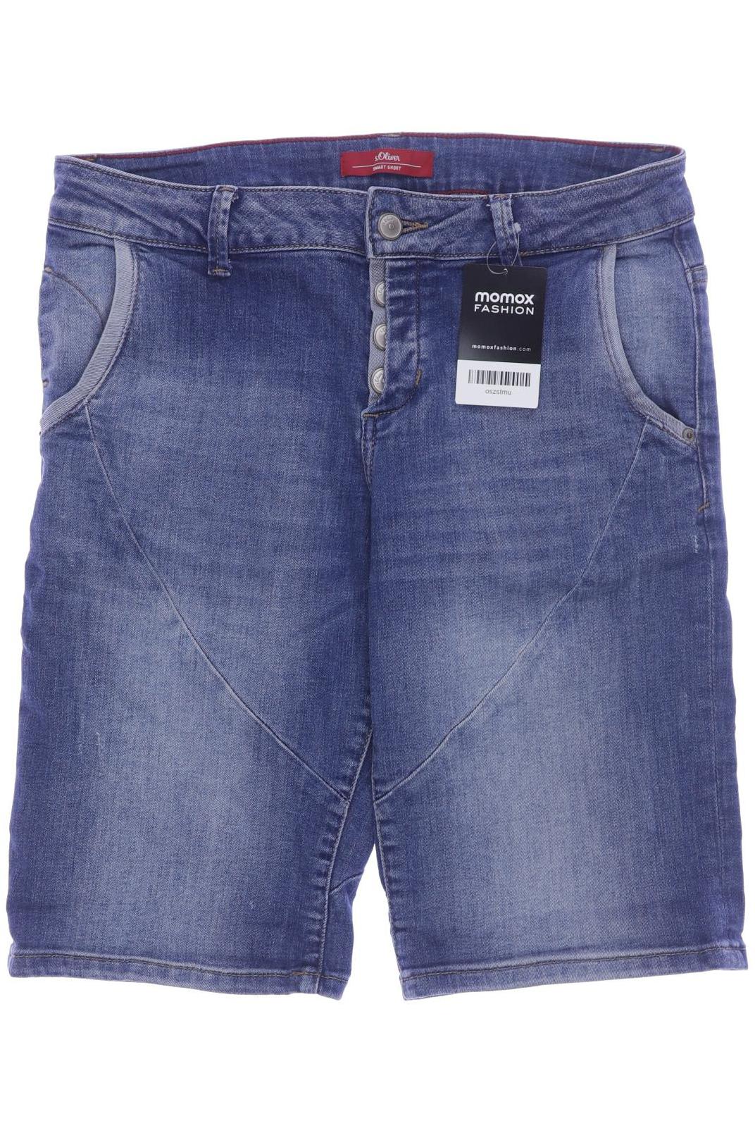 

s.Oliver Damen Shorts, blau, Gr. 36