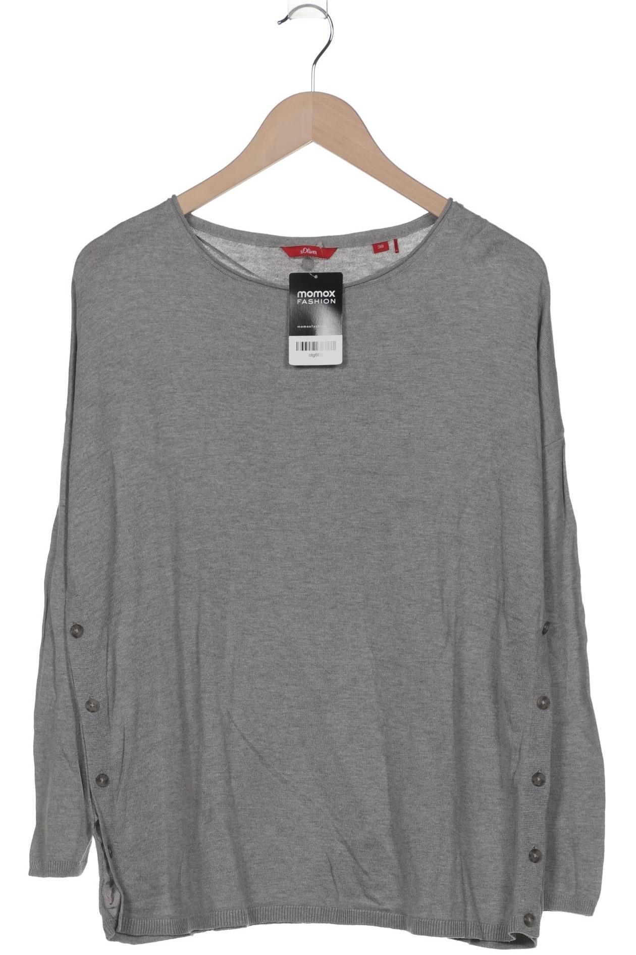 

s.Oliver Damen Pullover, grau, Gr. 38