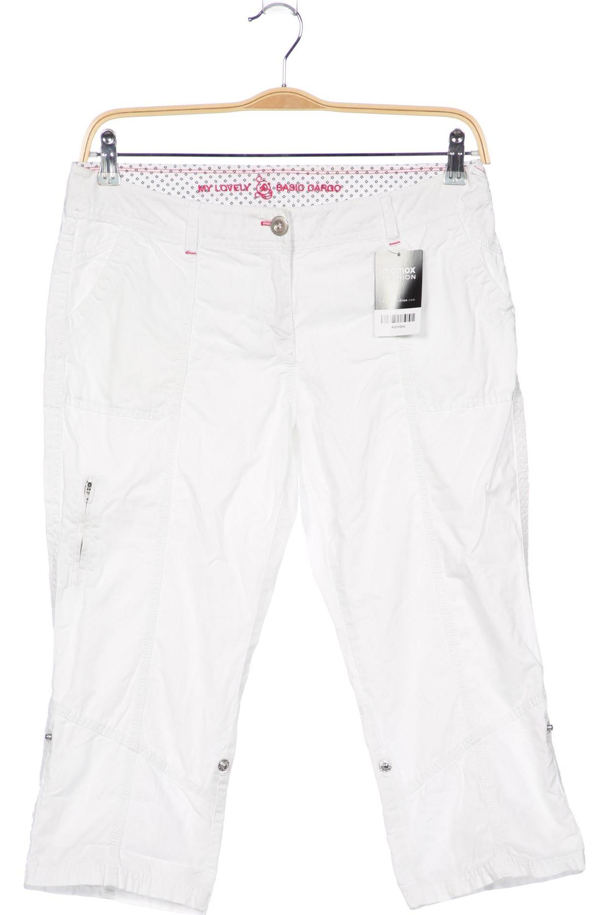 

s.Oliver Damen Shorts, weiß