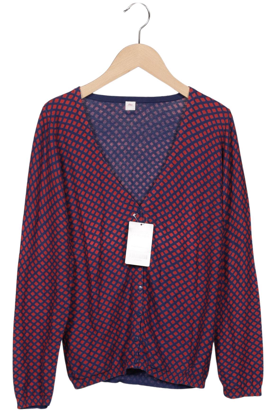 

s.Oliver Damen Strickjacke, marineblau, Gr. 38