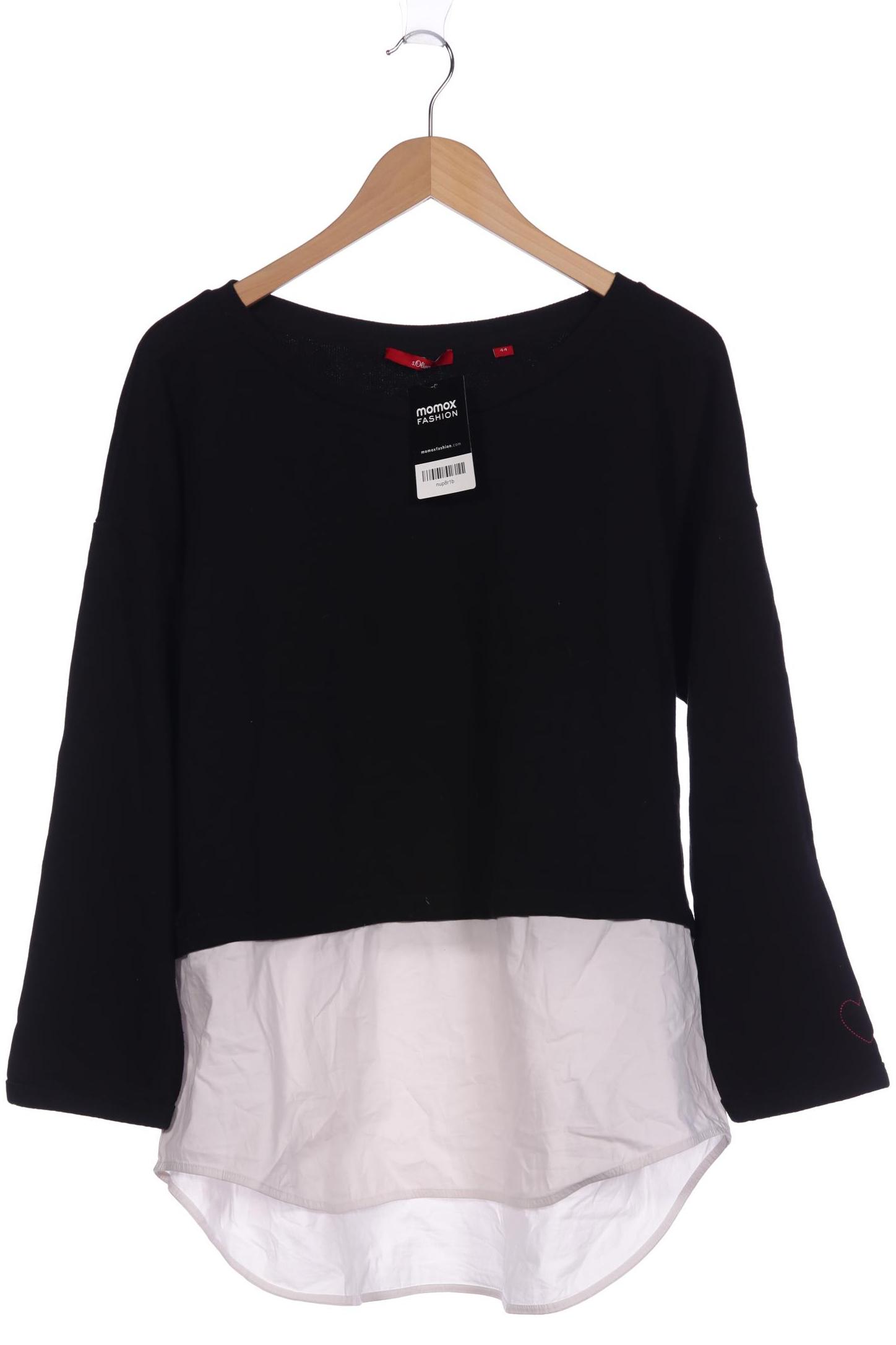 

s.Oliver Damen Sweatshirt, schwarz