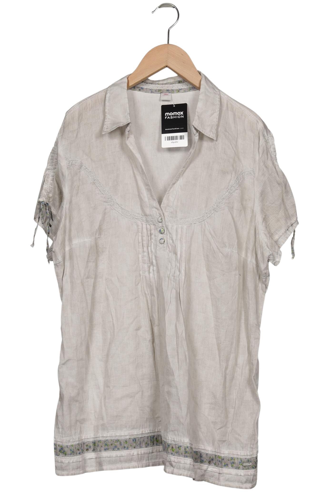 

s.Oliver Damen Bluse, grau, Gr. 46