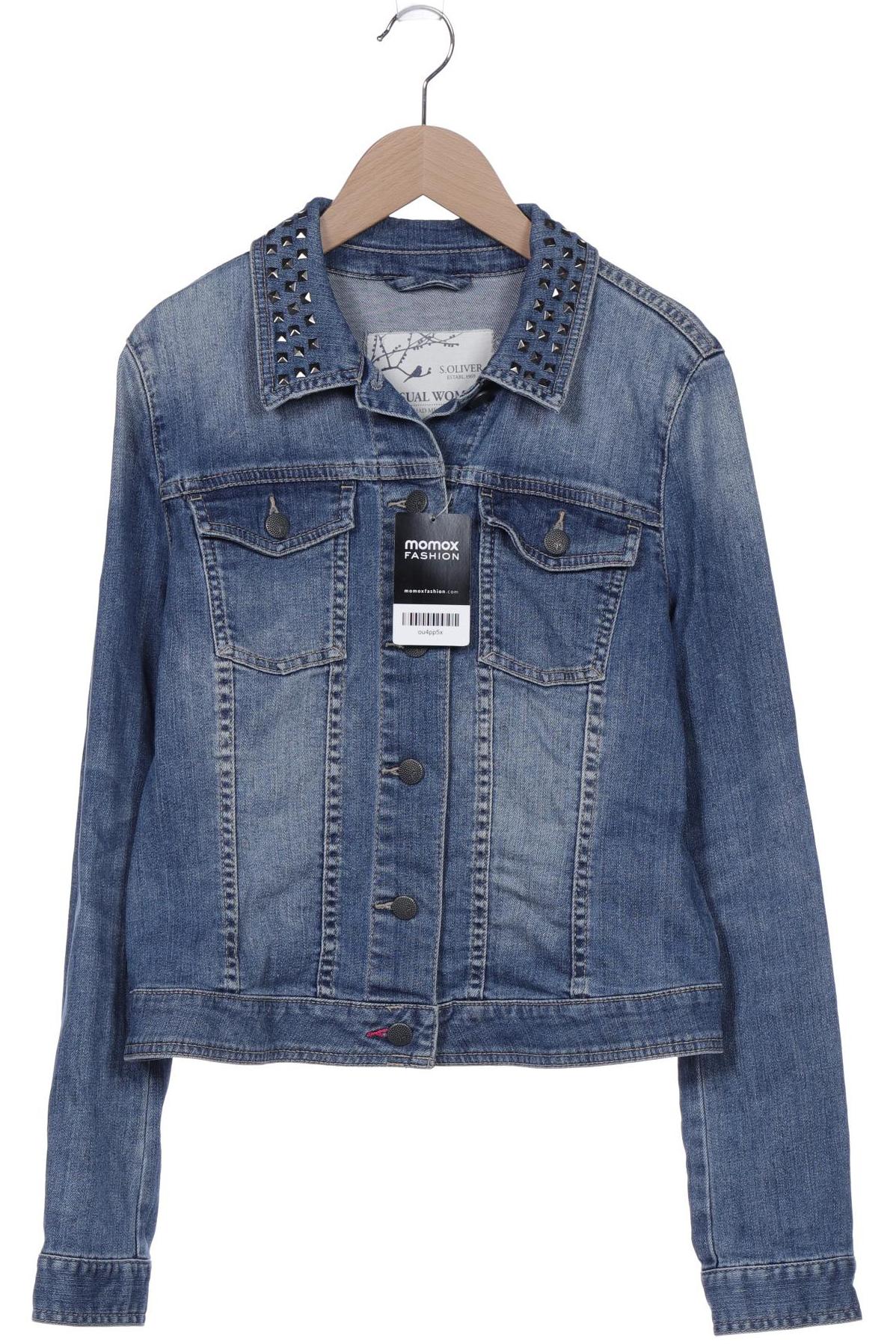 

s.Oliver Damen Jacke, blau