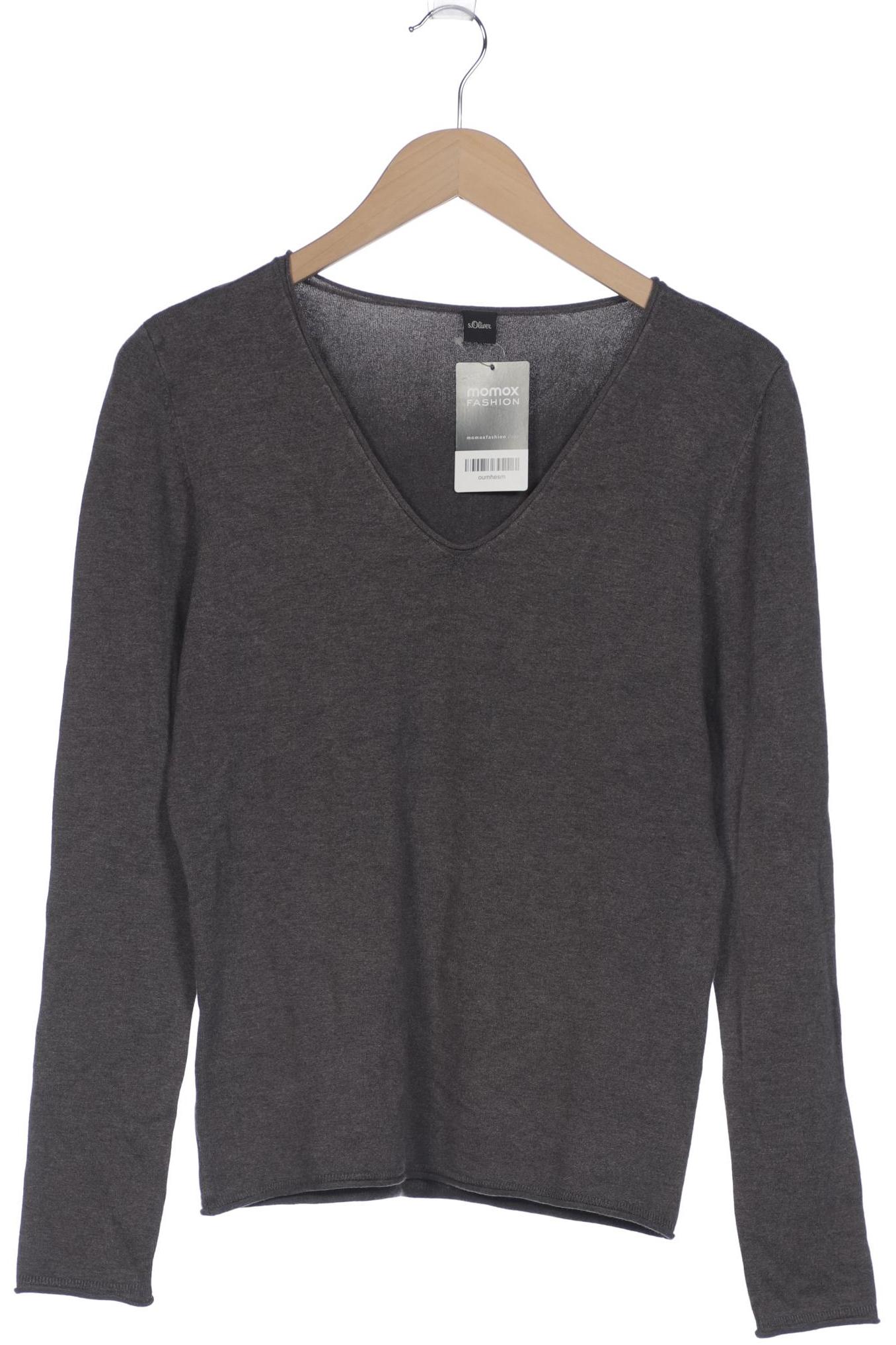 

s.Oliver Damen Pullover, grau, Gr. 40