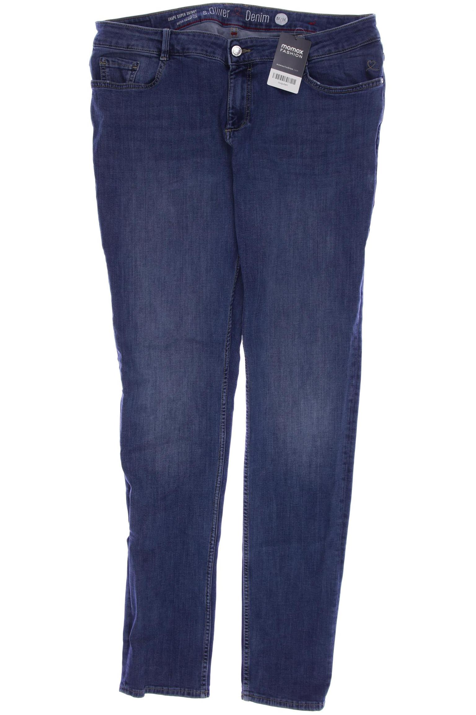 

s.Oliver Damen Jeans, blau