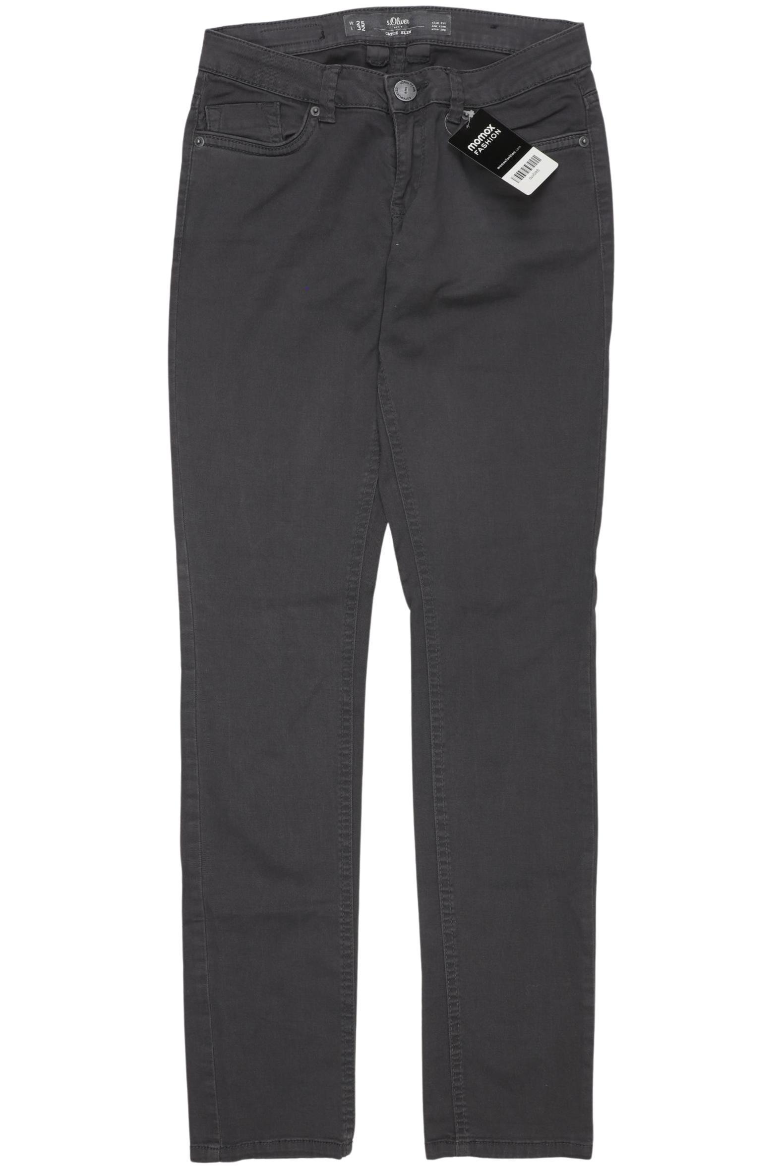 

s.Oliver Damen Stoffhose, grau, Gr. 25
