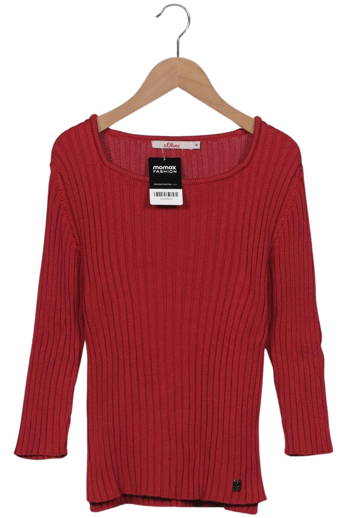 

s.Oliver Damen Pullover, rot, Gr. 38