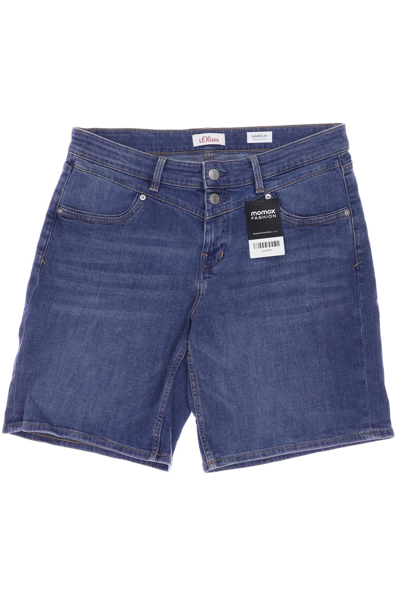 

s.Oliver Damen Shorts, blau, Gr. 40