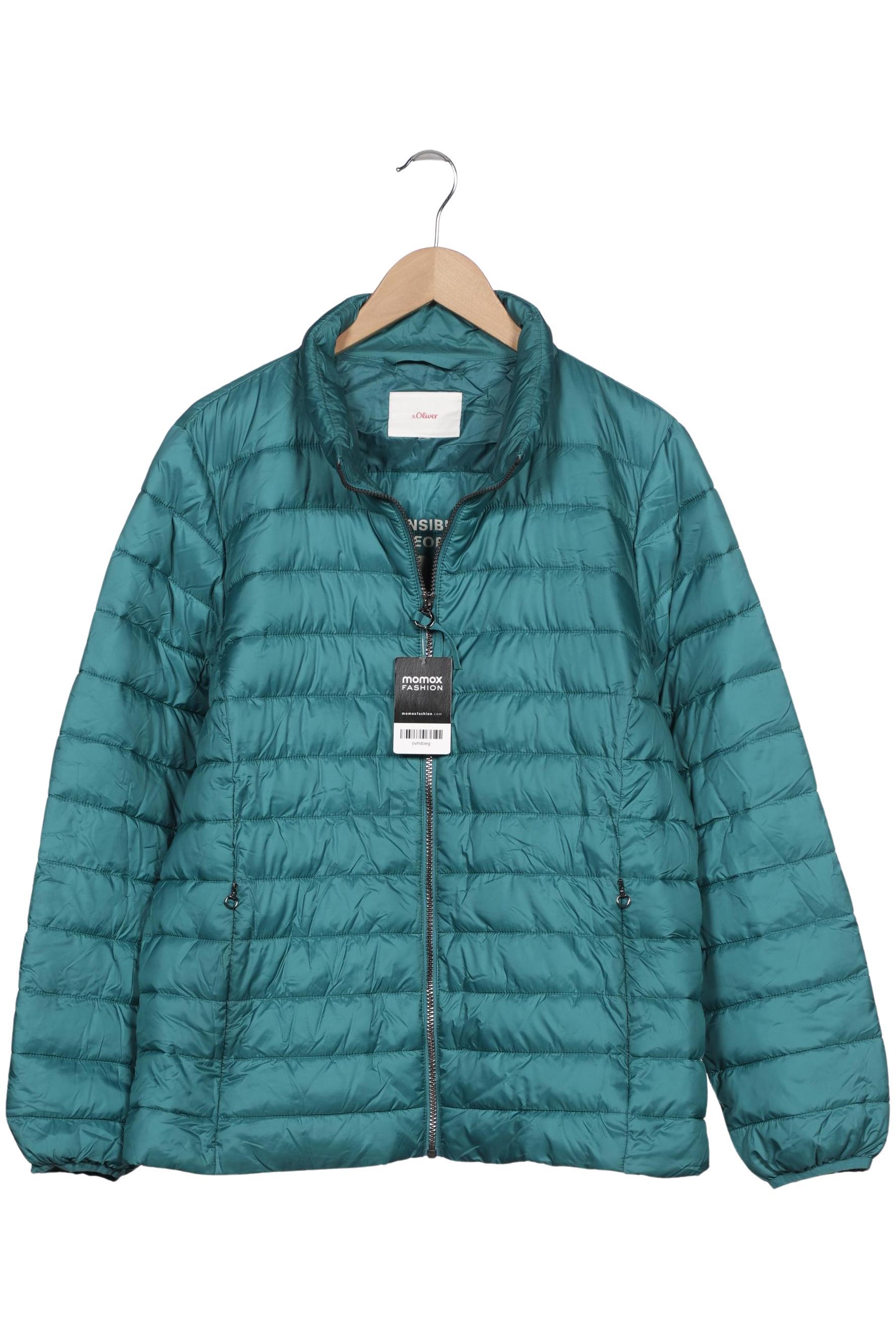 

s.Oliver Damen Jacke, türkis, Gr. 46
