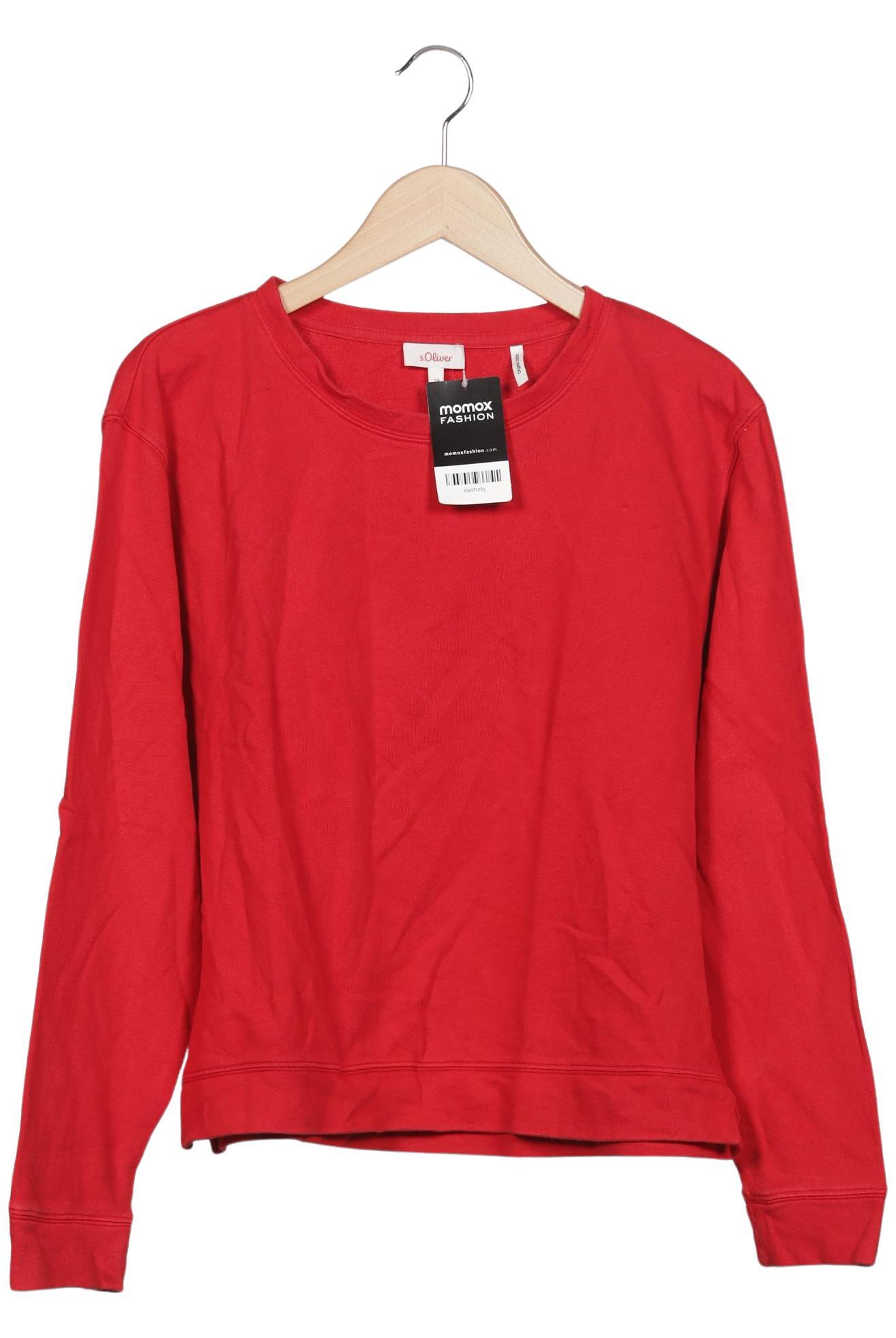

s.Oliver Damen Sweatshirt, rot, Gr. 38