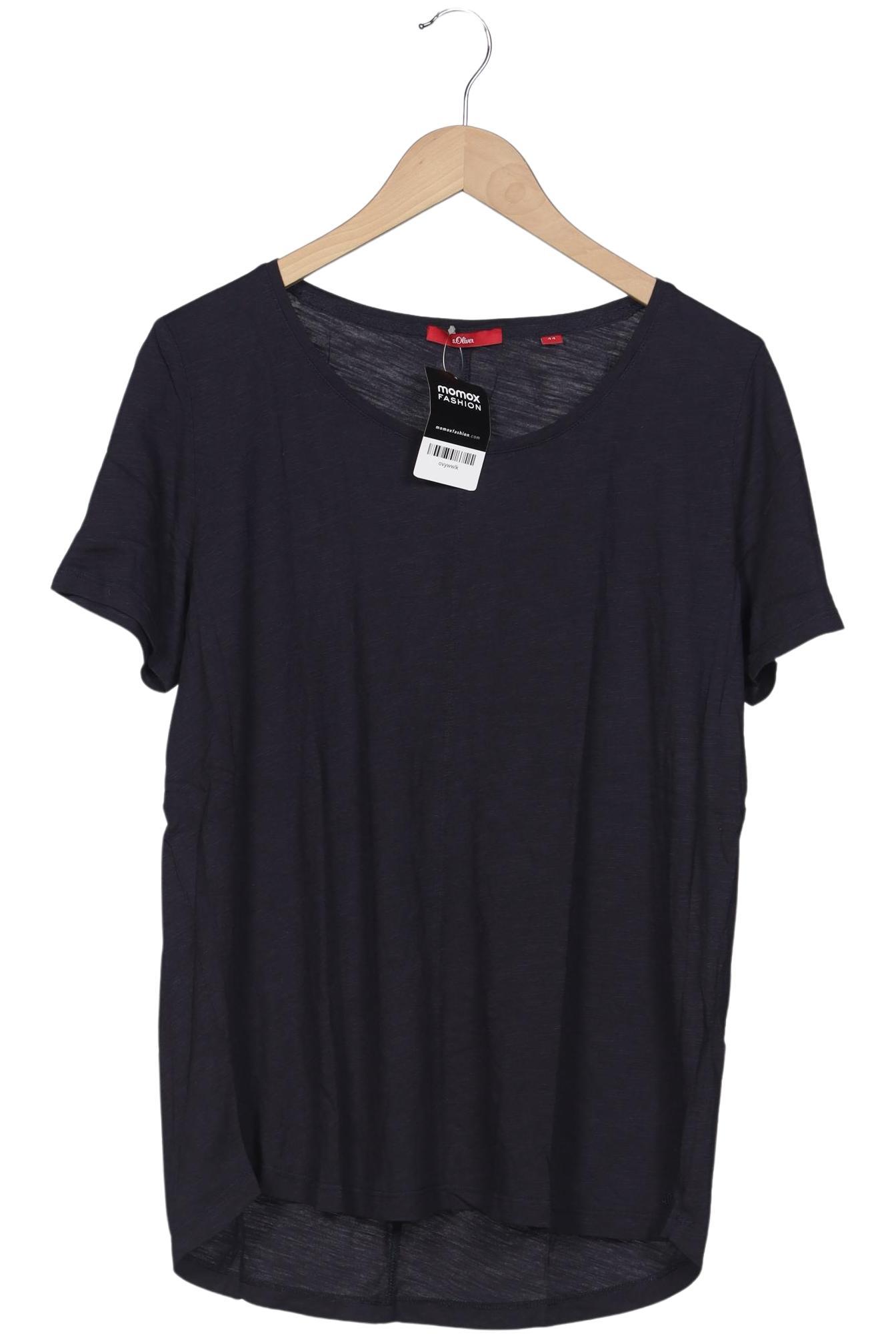 

s.Oliver Damen T-Shirt, marineblau, Gr. 44
