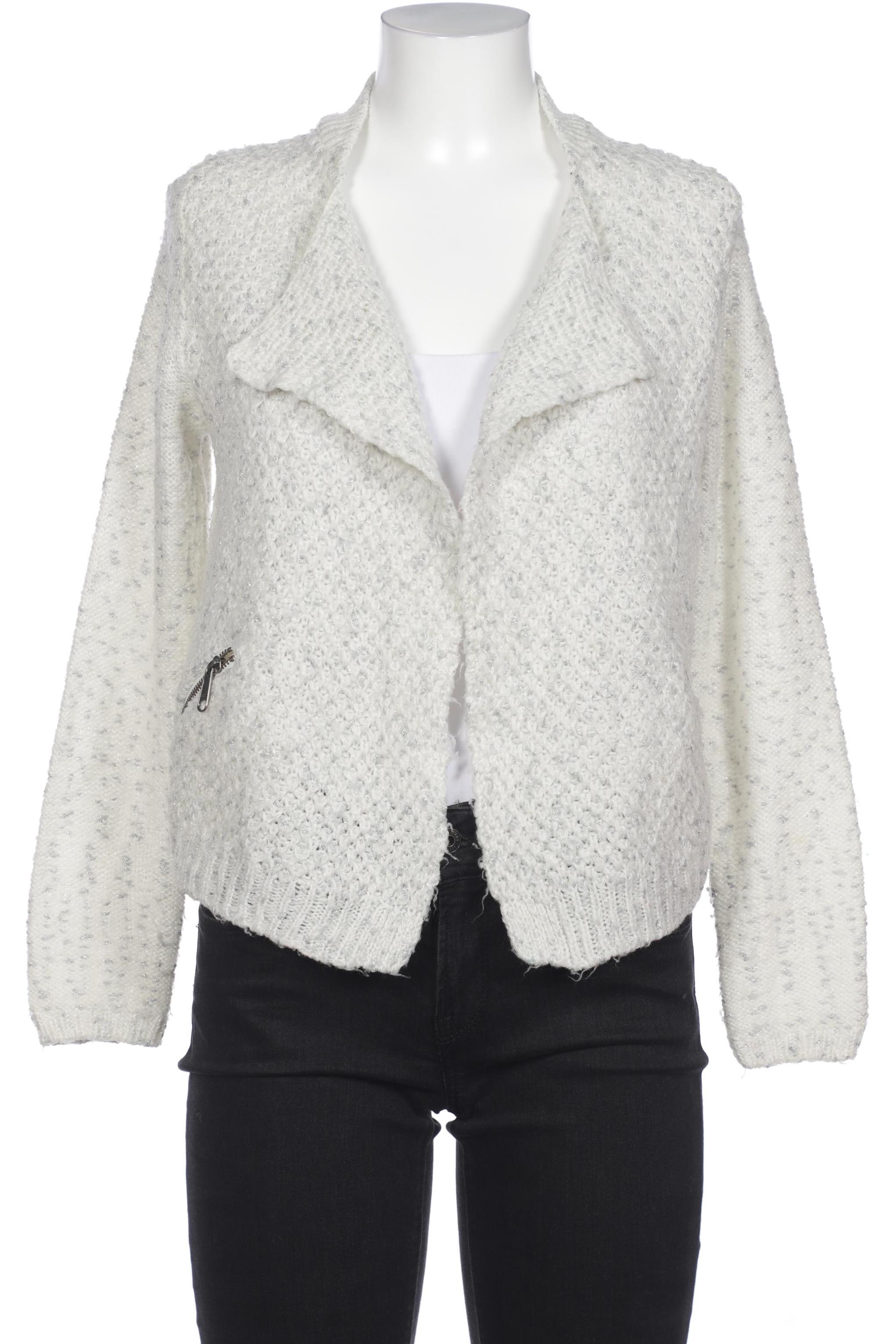 

s.Oliver Damen Strickjacke, cremeweiß