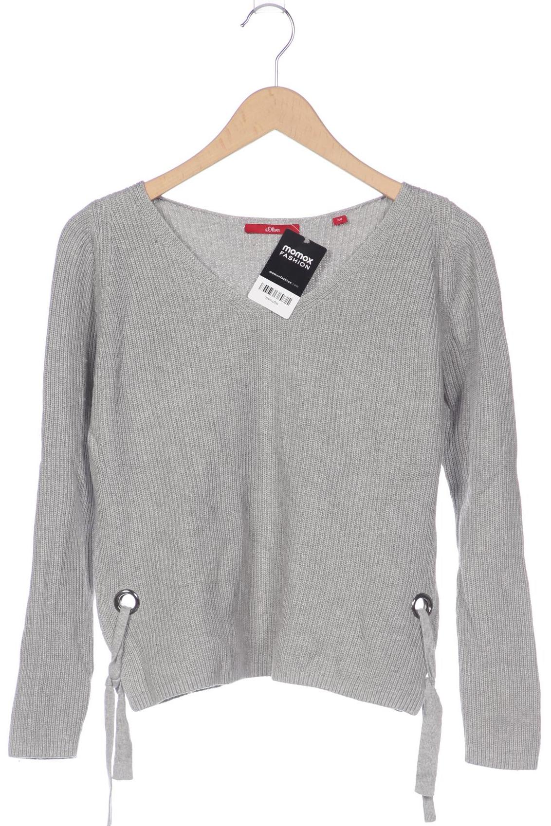 

s.Oliver Damen Pullover, grau, Gr. 34
