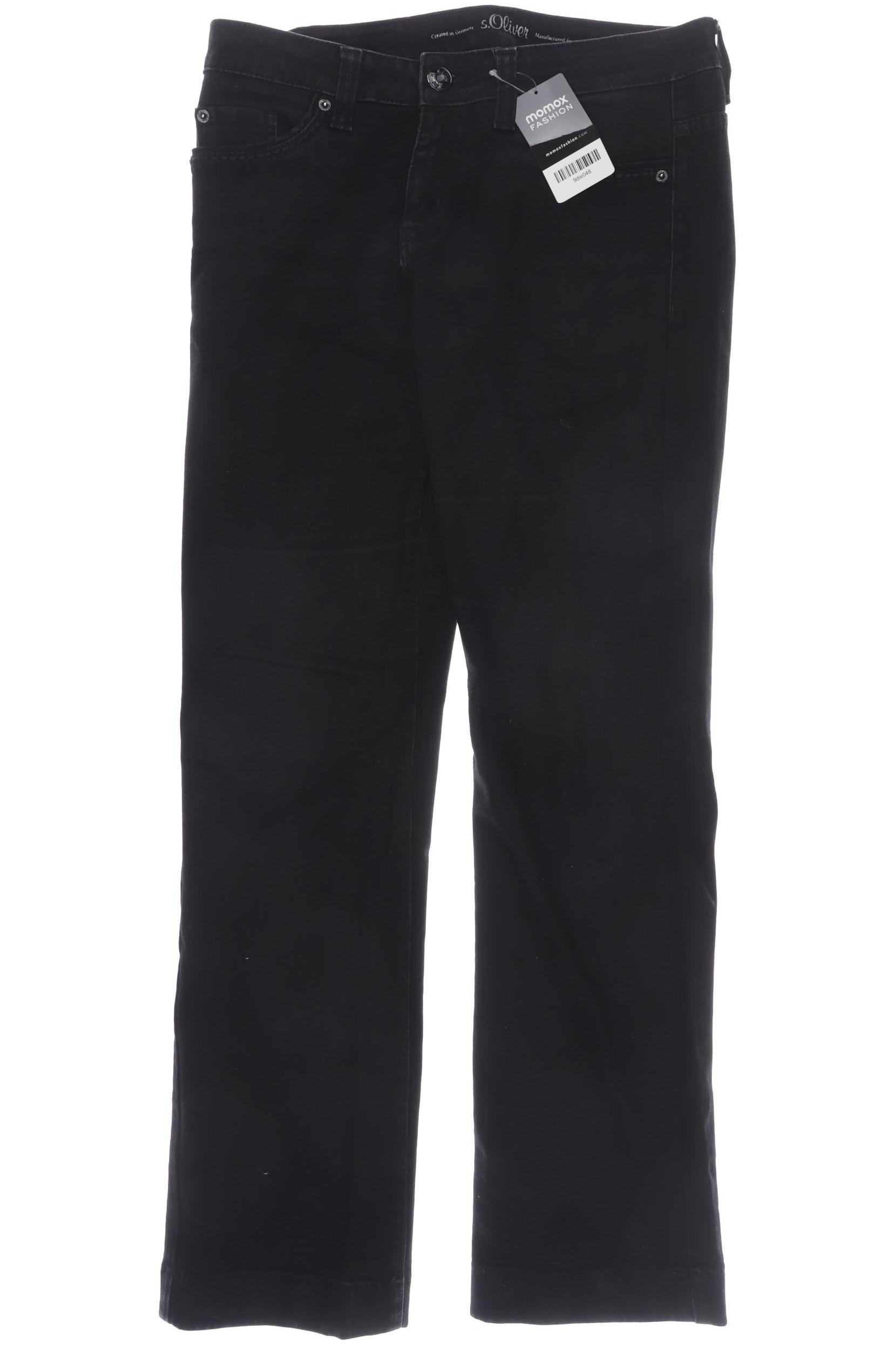 

s.Oliver Damen Jeans, schwarz, Gr. 40