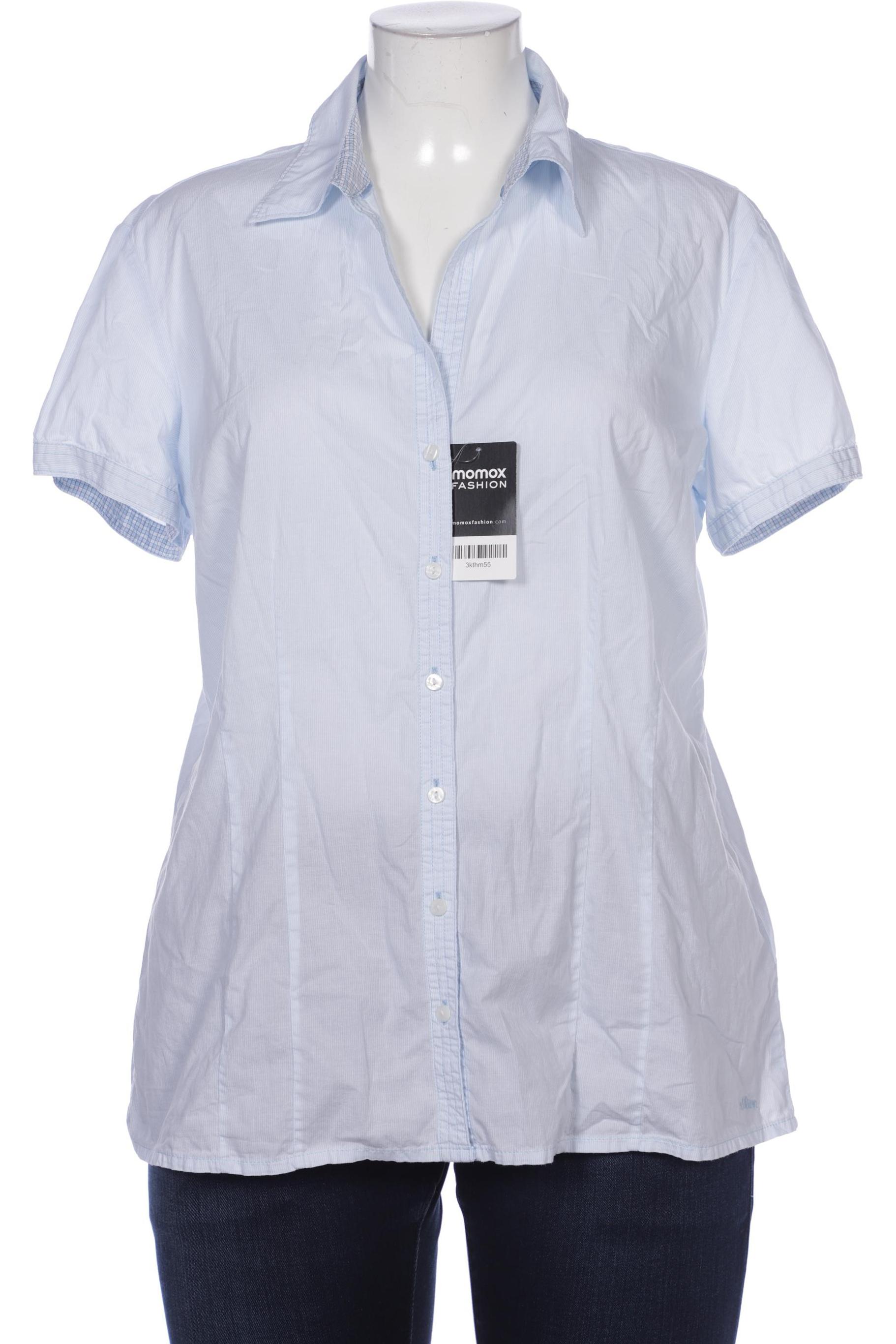 

s.Oliver Damen Bluse, hellblau, Gr. 46