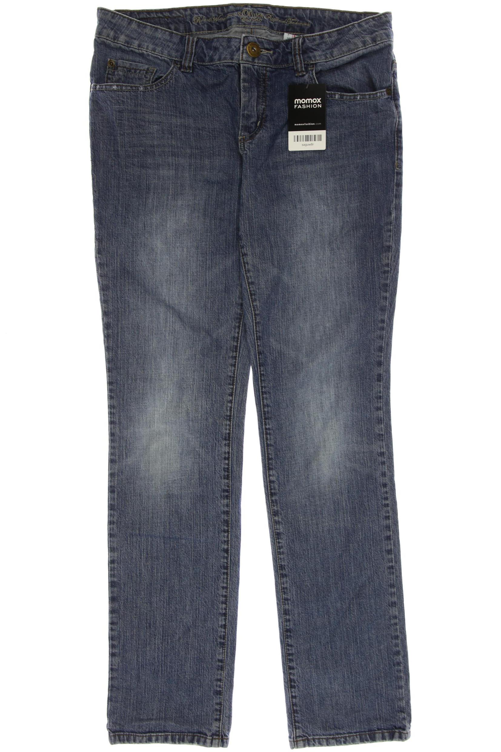 

s.Oliver Damen Jeans, blau, Gr. 38