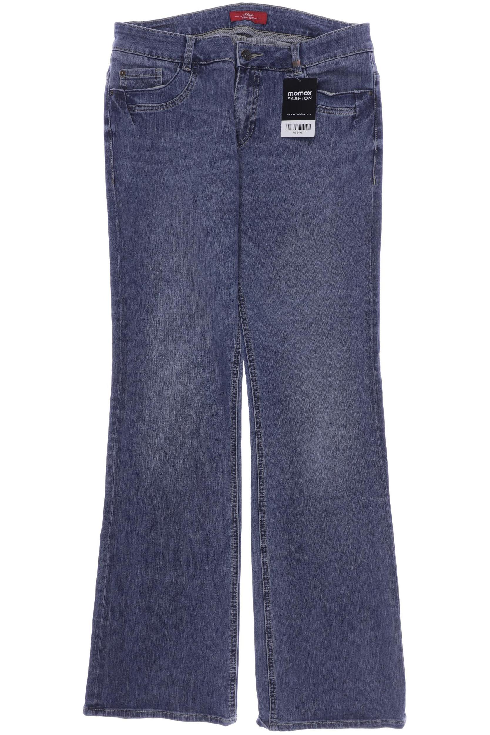 

s.Oliver Damen Jeans, blau