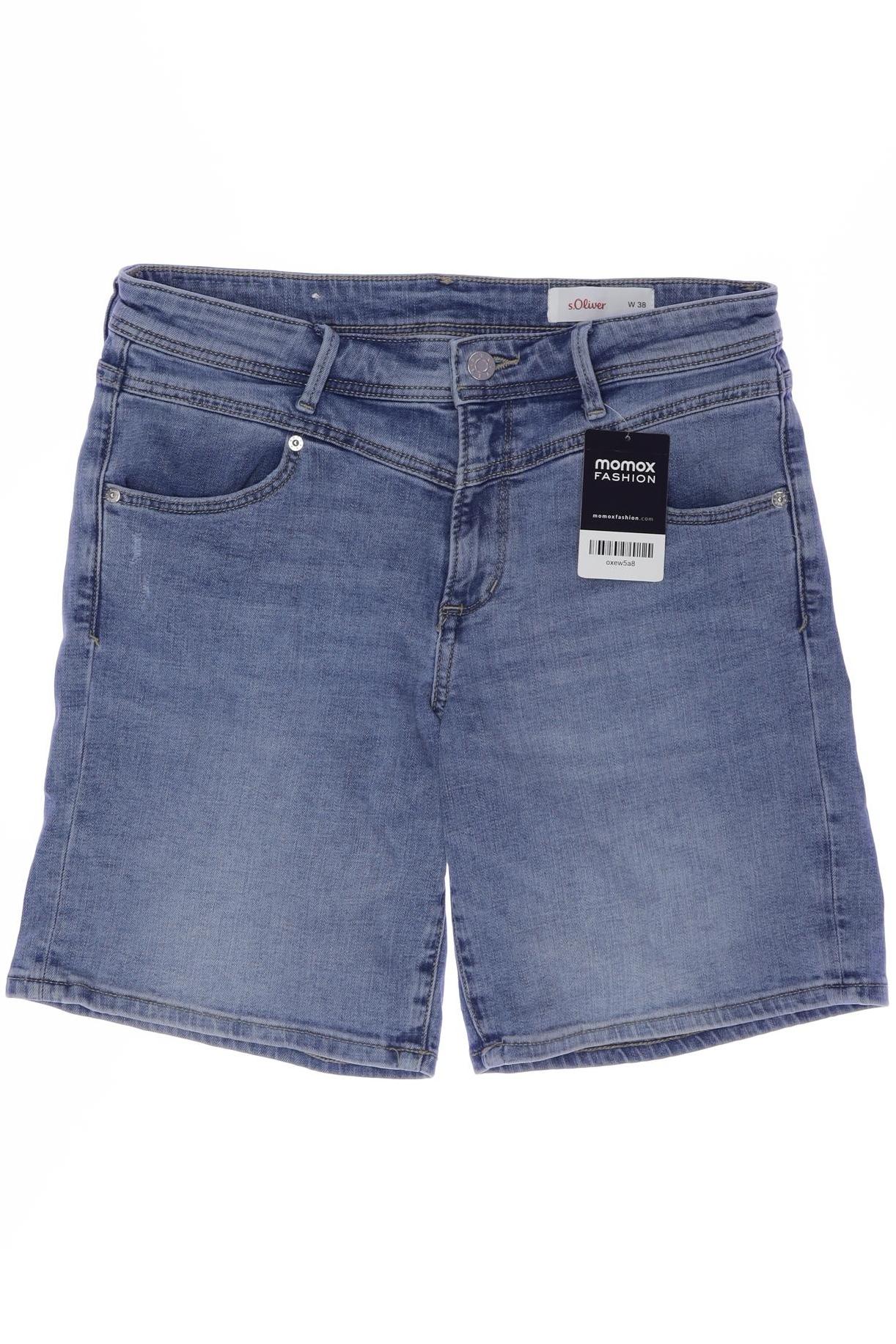 

s.Oliver Damen Shorts, blau, Gr. 38