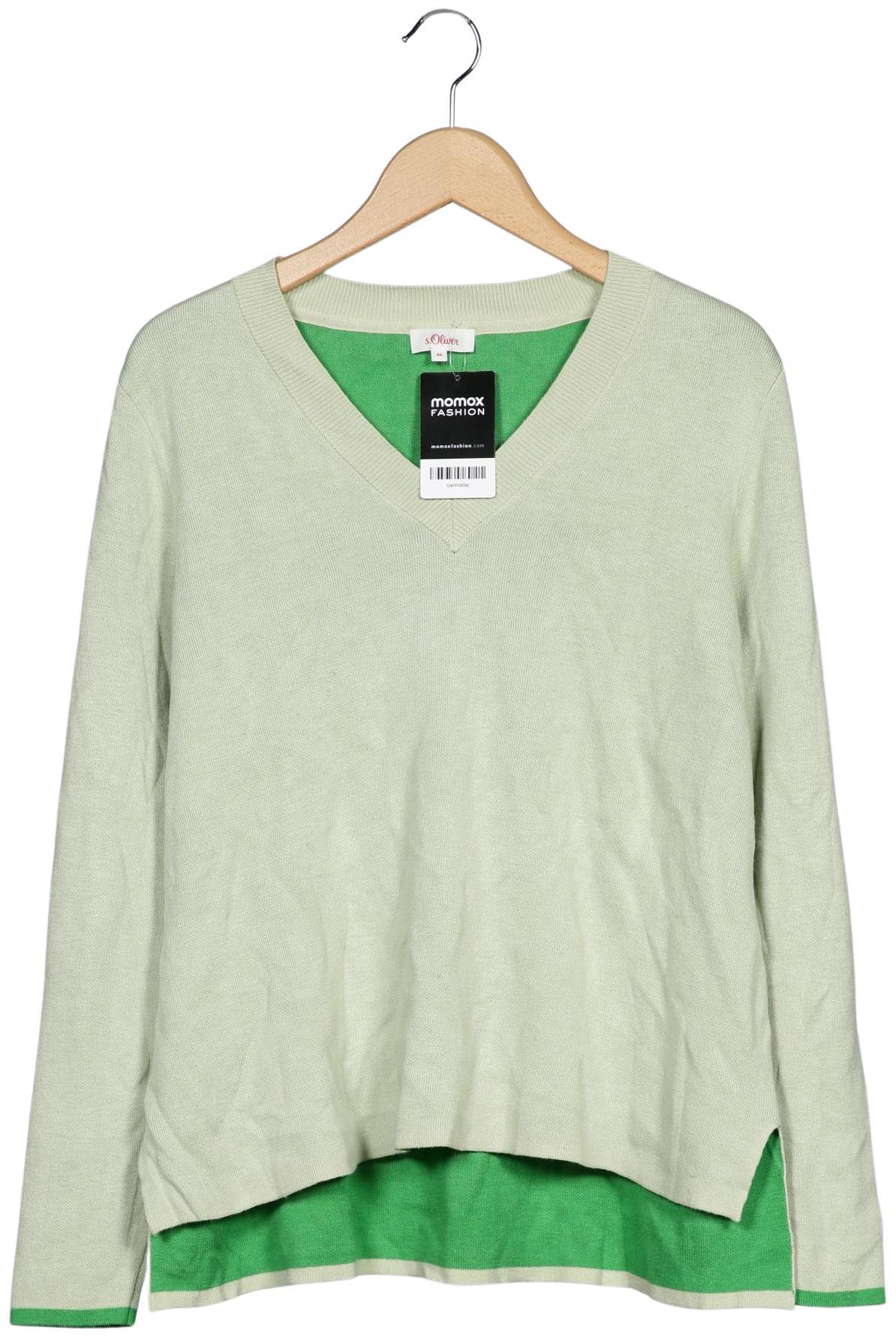 

s.Oliver Damen Pullover, hellgrün, Gr. 44