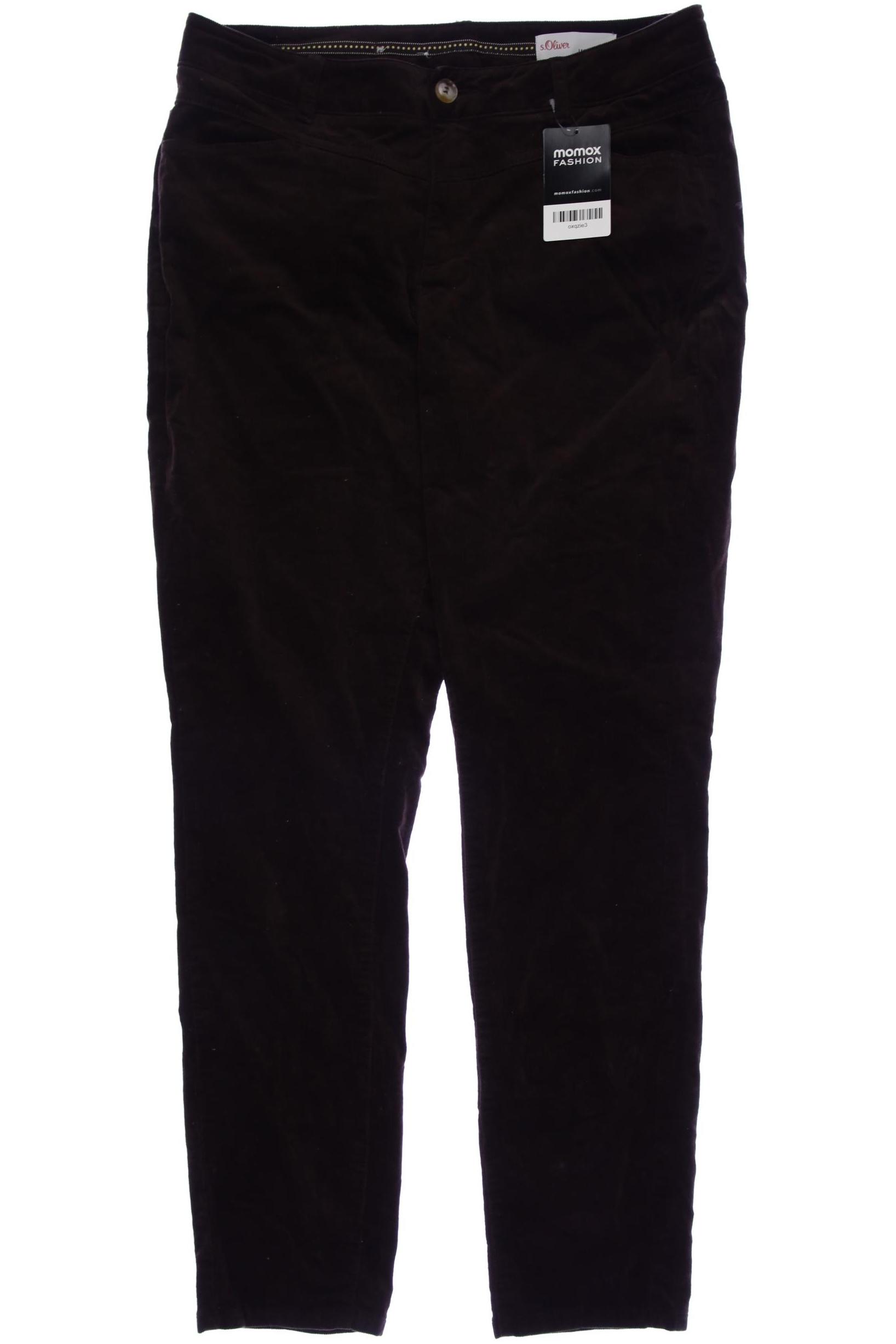 

s.Oliver Damen Stoffhose, braun, Gr. 38