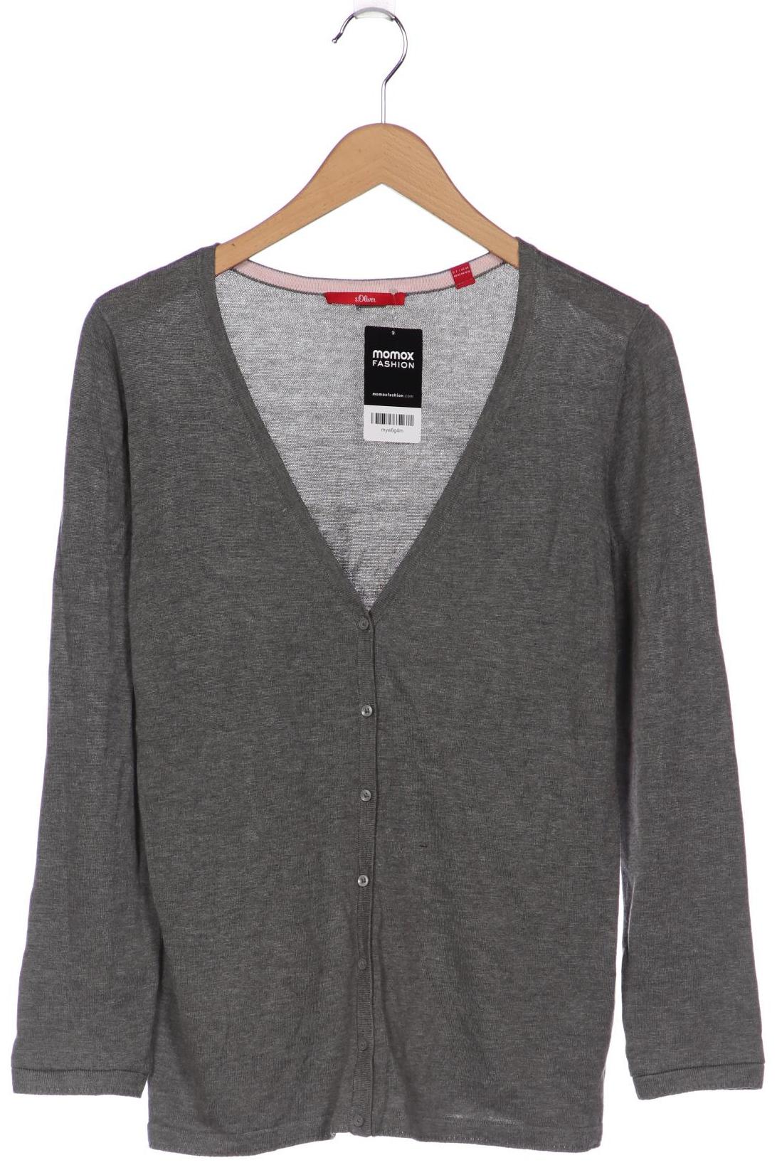 

s.Oliver Damen Strickjacke, grau
